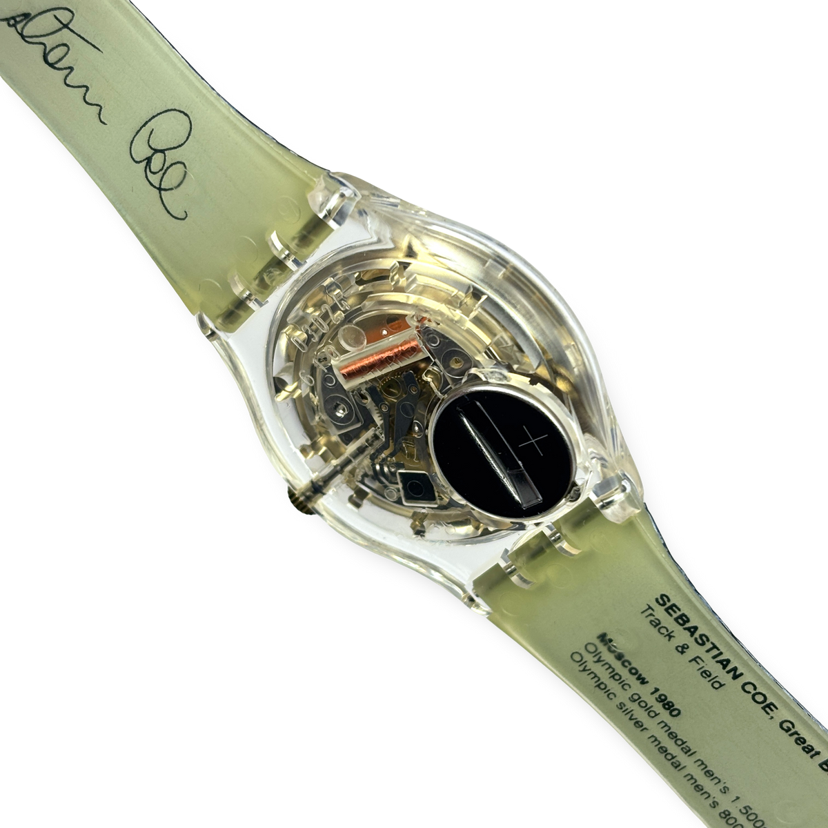 Swatch Gent – SEBASTIAN COE - Olympia Special 1996 | Ref: GZ149- NOS