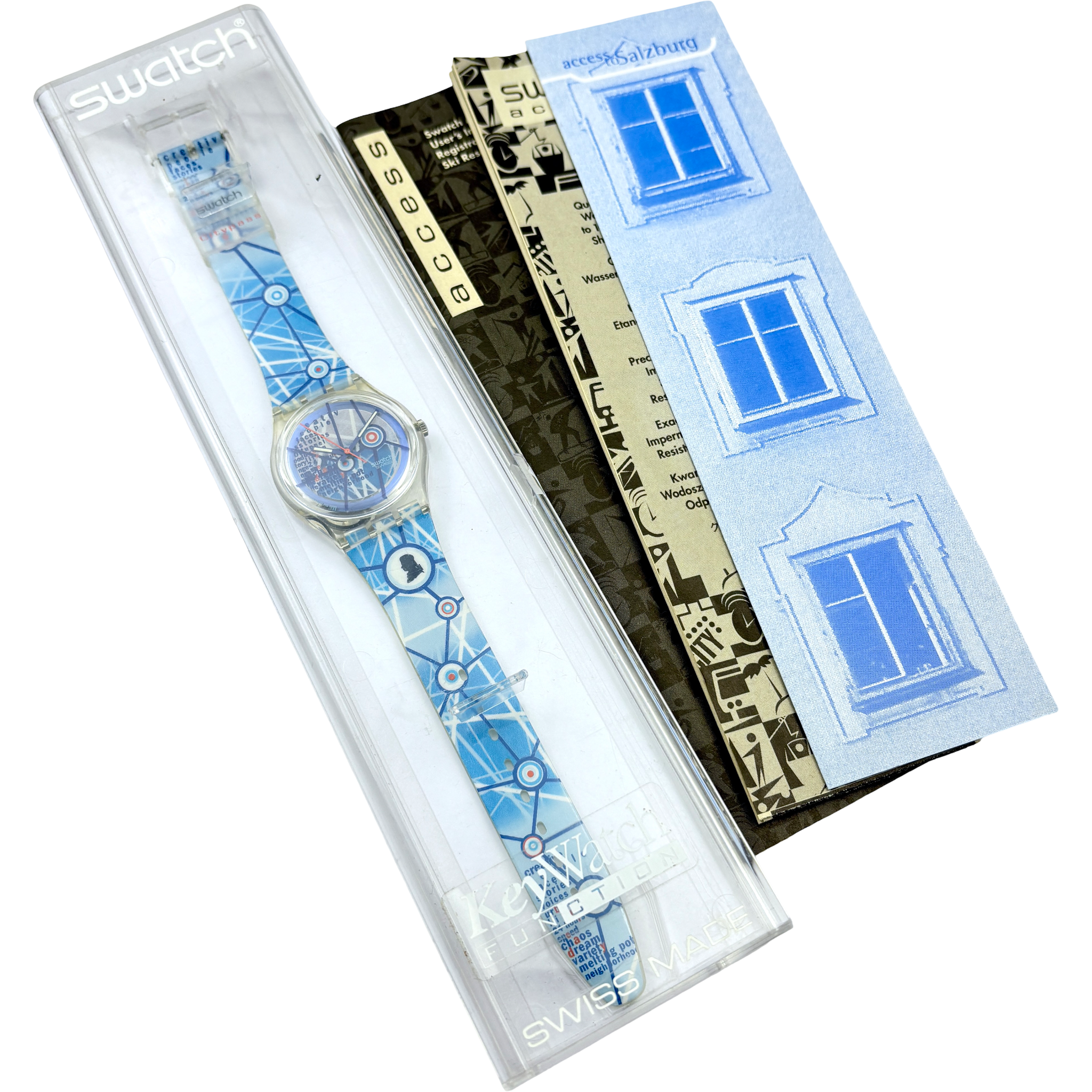 Swatch Gent – ACCESS TO SALZBURG (SKK104) mit Box & Papieren NOS