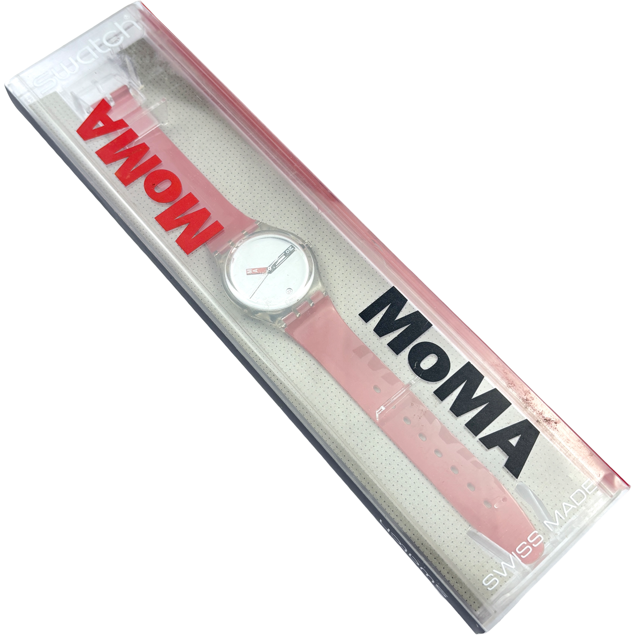 Swatch Gent – MOMA Red (GZ406D) mit Box & Papieren NOS