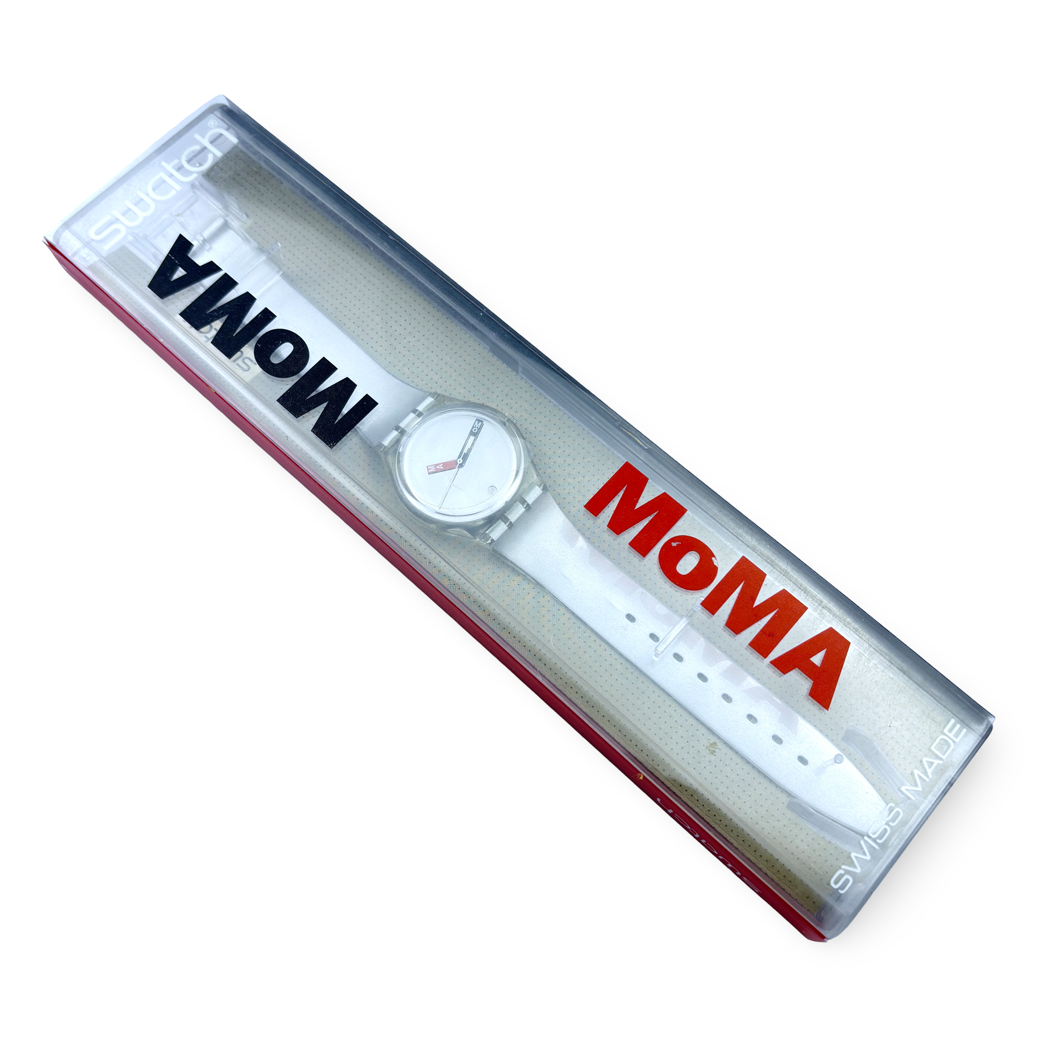 Swatch Gent – MOMA Grey (GZ406) mit Box & Papieren NOS