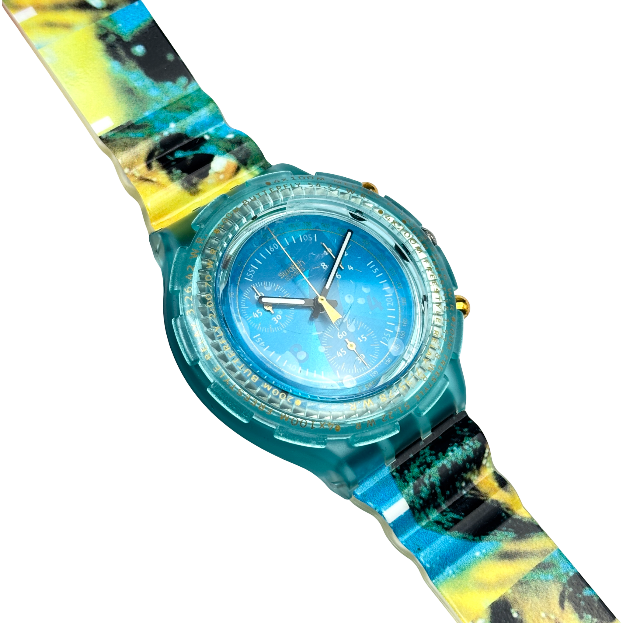 Swatch Aqua Chrono – MARK SPITZ (SBZ103) - NOS
