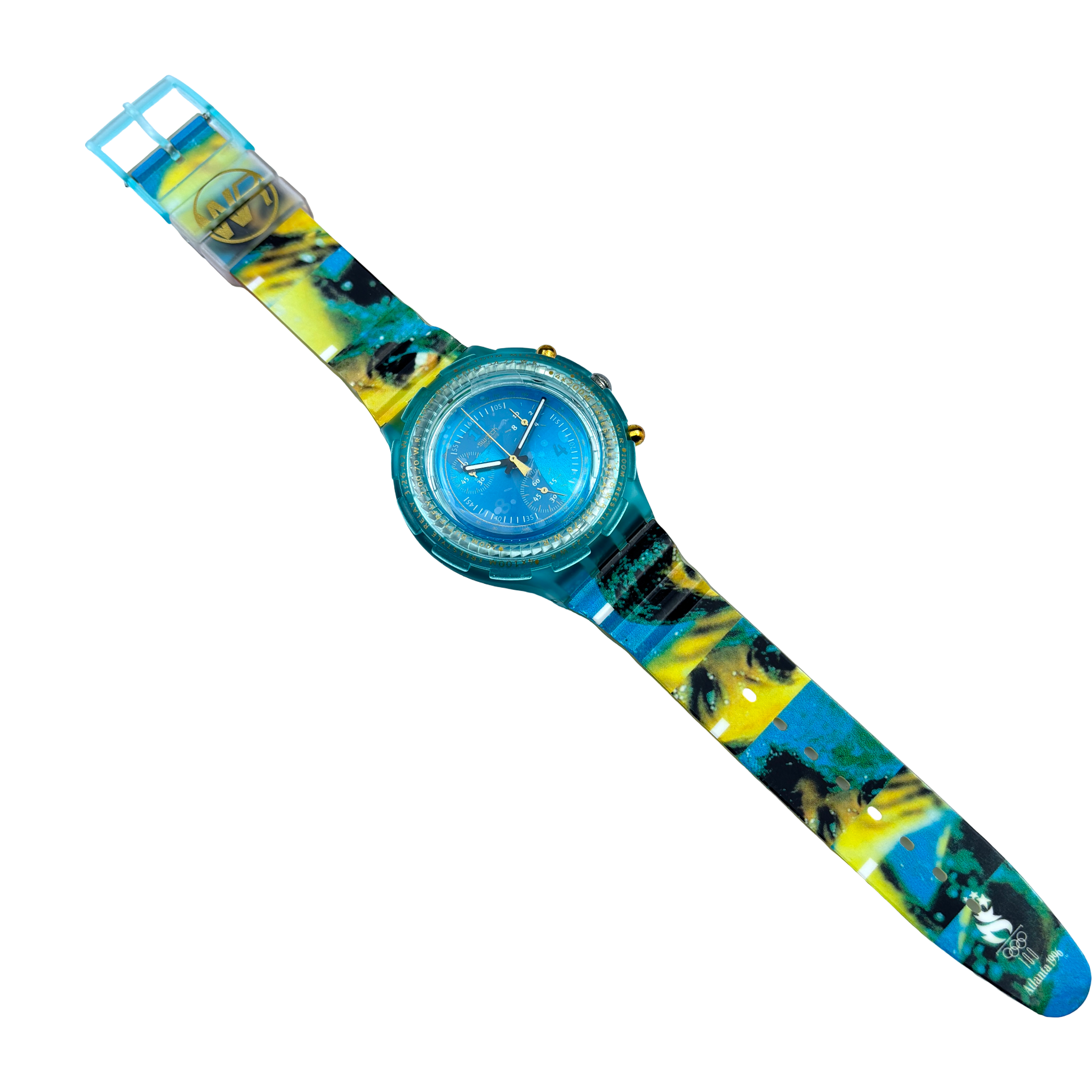 Swatch Aqua Chrono – MARK SPITZ (SBZ103) - NOS