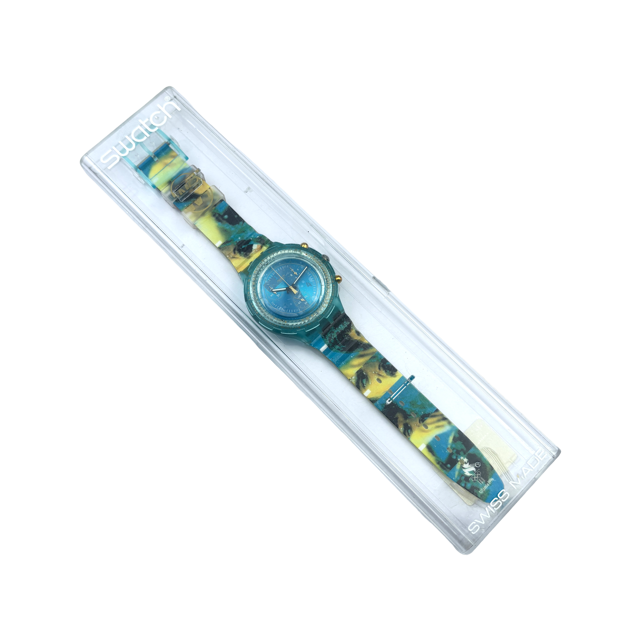 Swatch Aqua Chrono – MARK SPITZ (SBZ103) - NOS