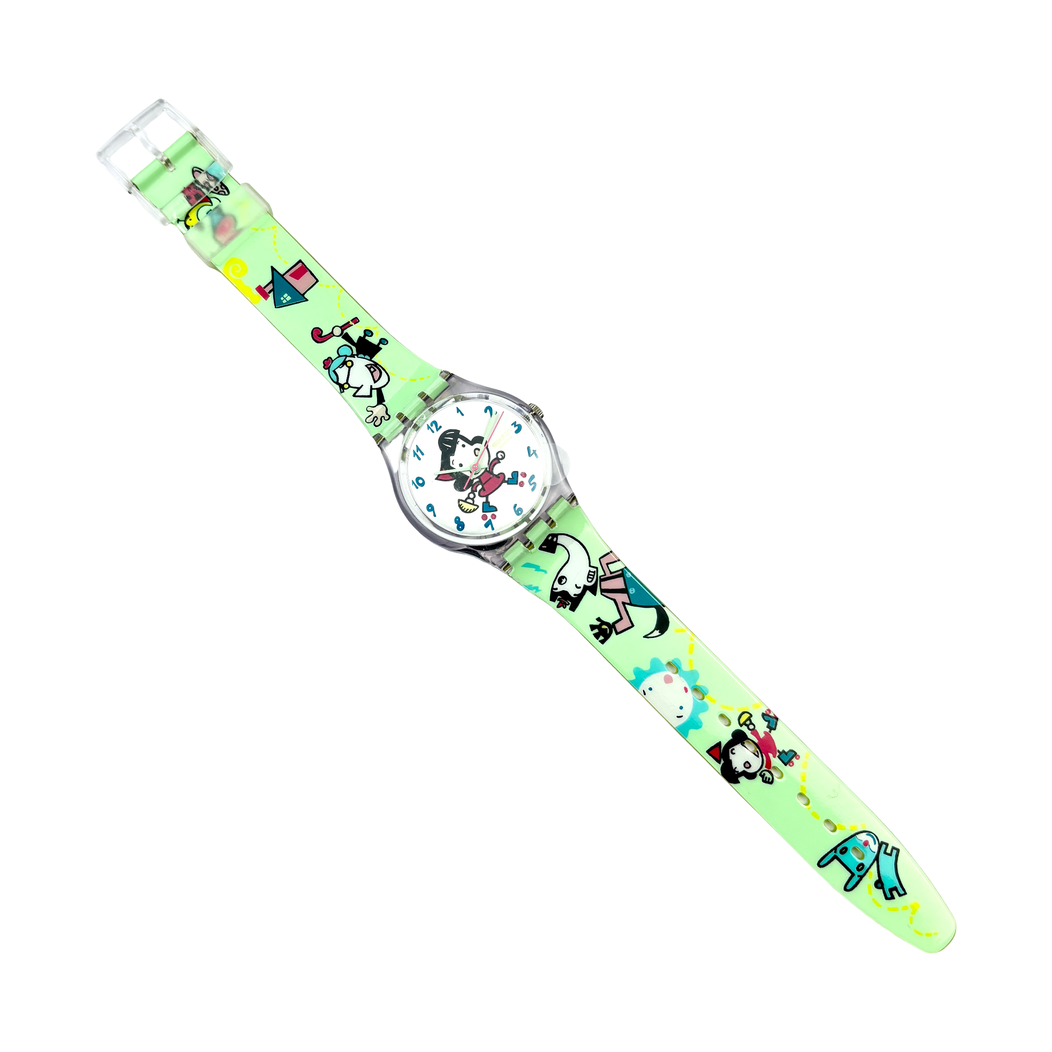 Swatch Gent – HAPPINESS (GP116) mit Box & Papieren NOS
