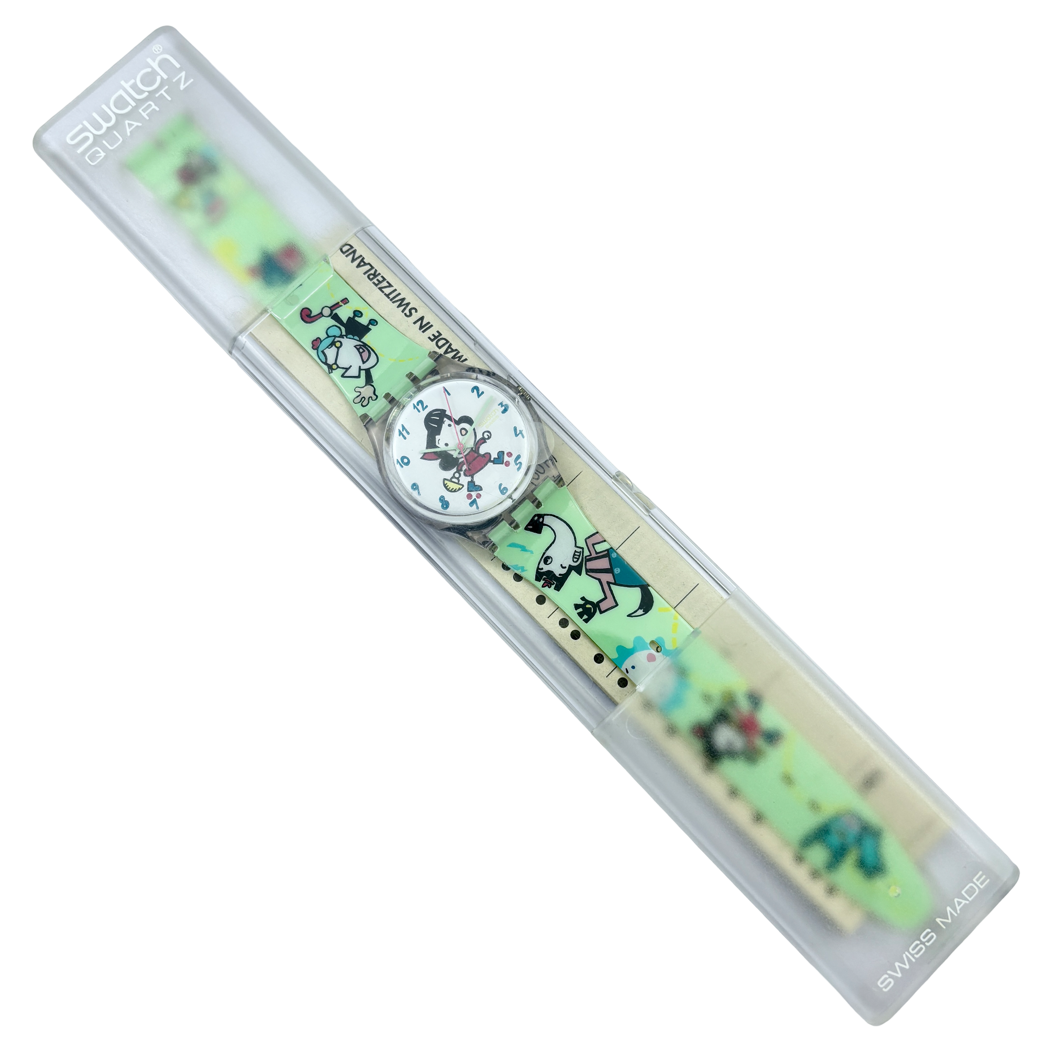 Swatch Gent – HAPPINESS (GP116) mit Box & Papieren NOS