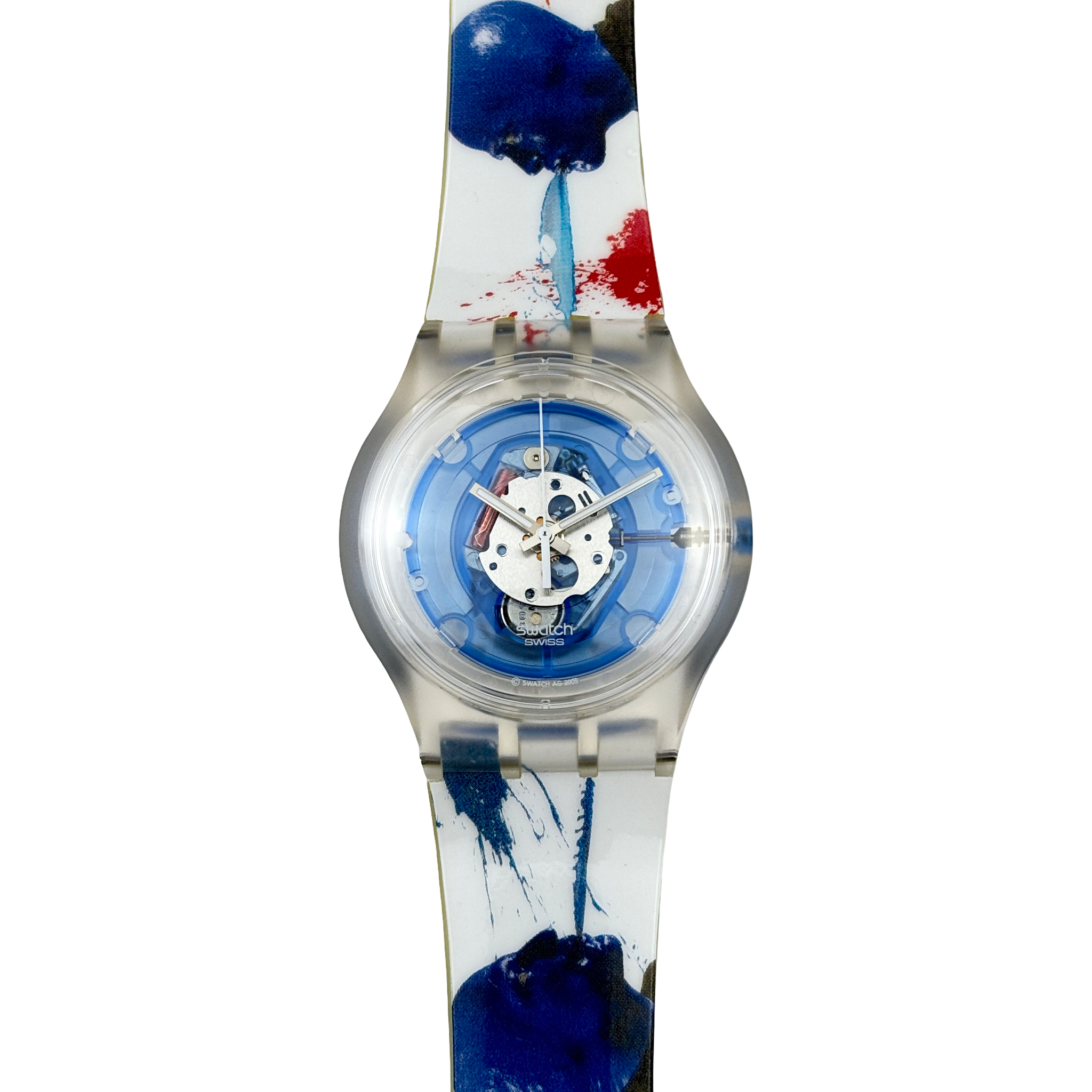 Swatch New Gent - BLUE (BLUE MAN GROUP) | SUJK104C | mit Box & Papieren | NOS | Clemens.watch