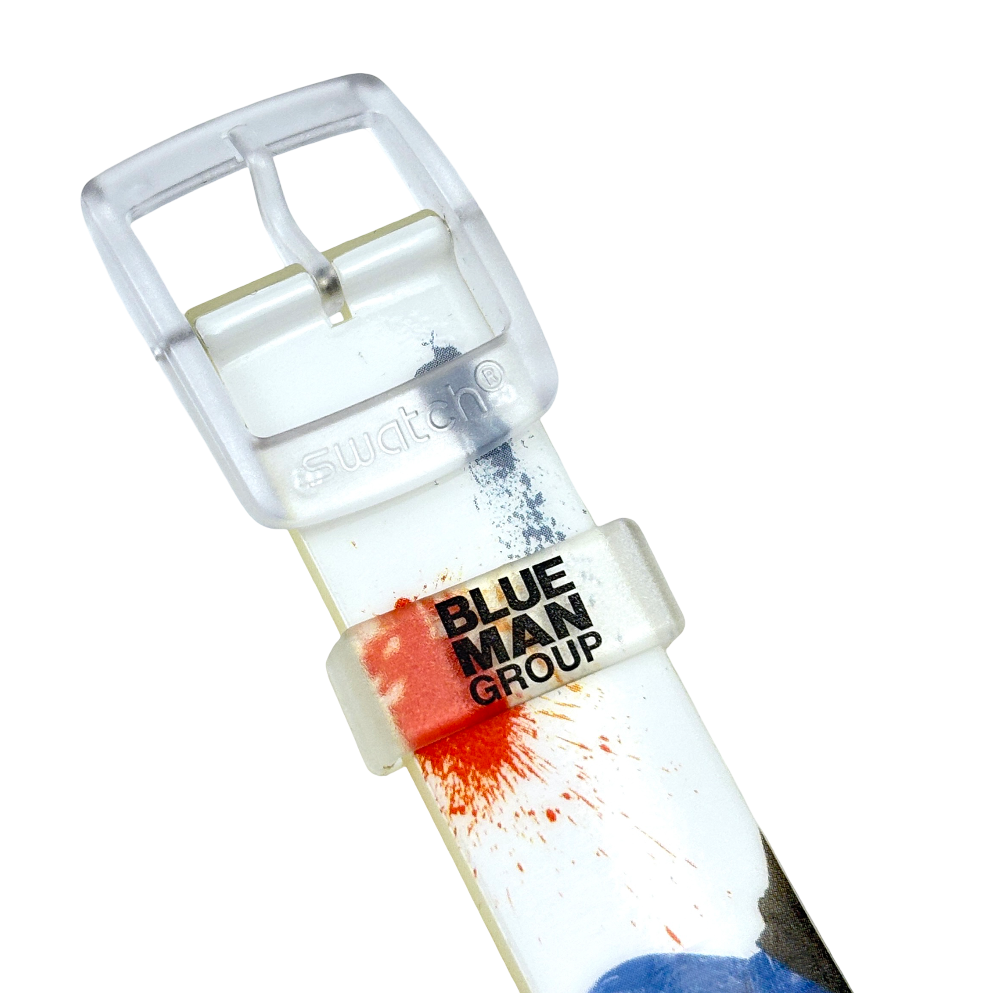 Swatch New Gent - BLUE (BLUE MAN GROUP) | SUJK104C | mit Box & Papieren | NOS