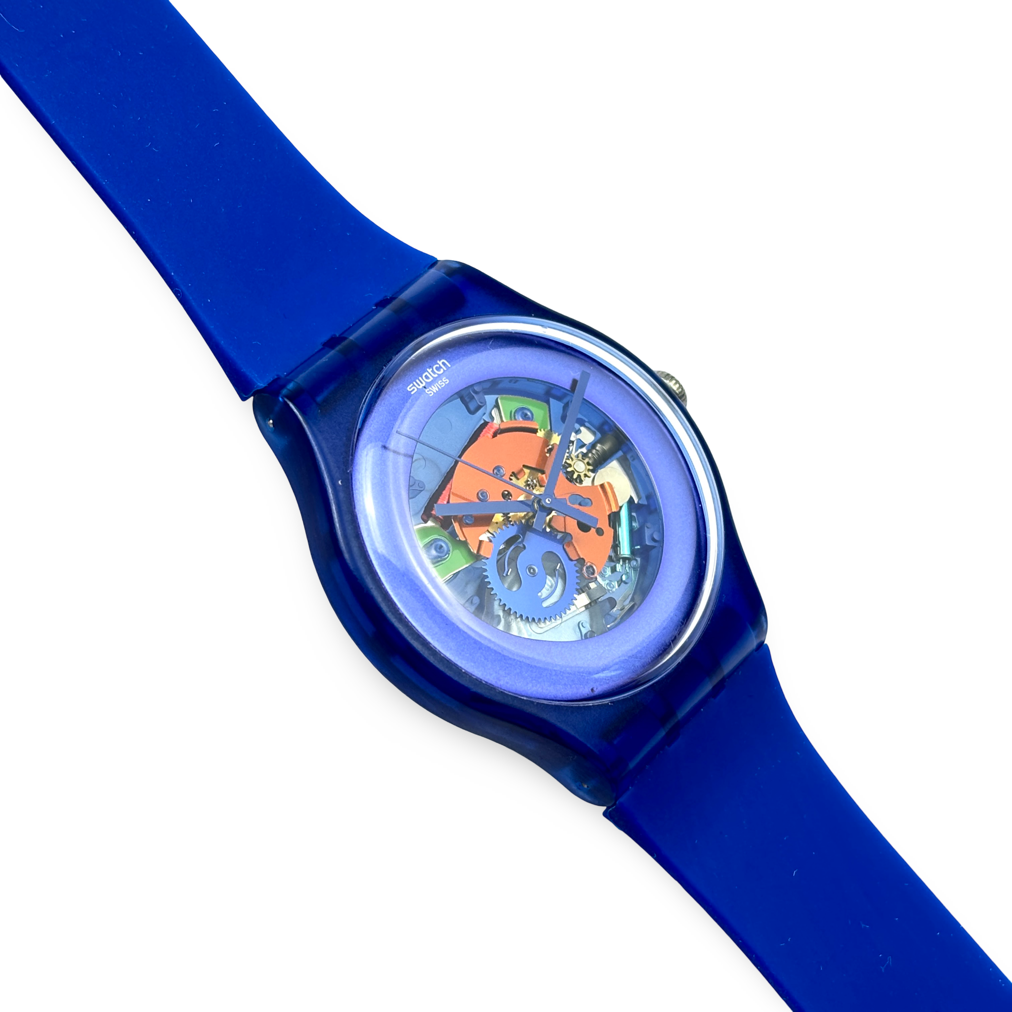 Swatch New Gent – BLUE GREY LACQUERED | Ref: SUON102