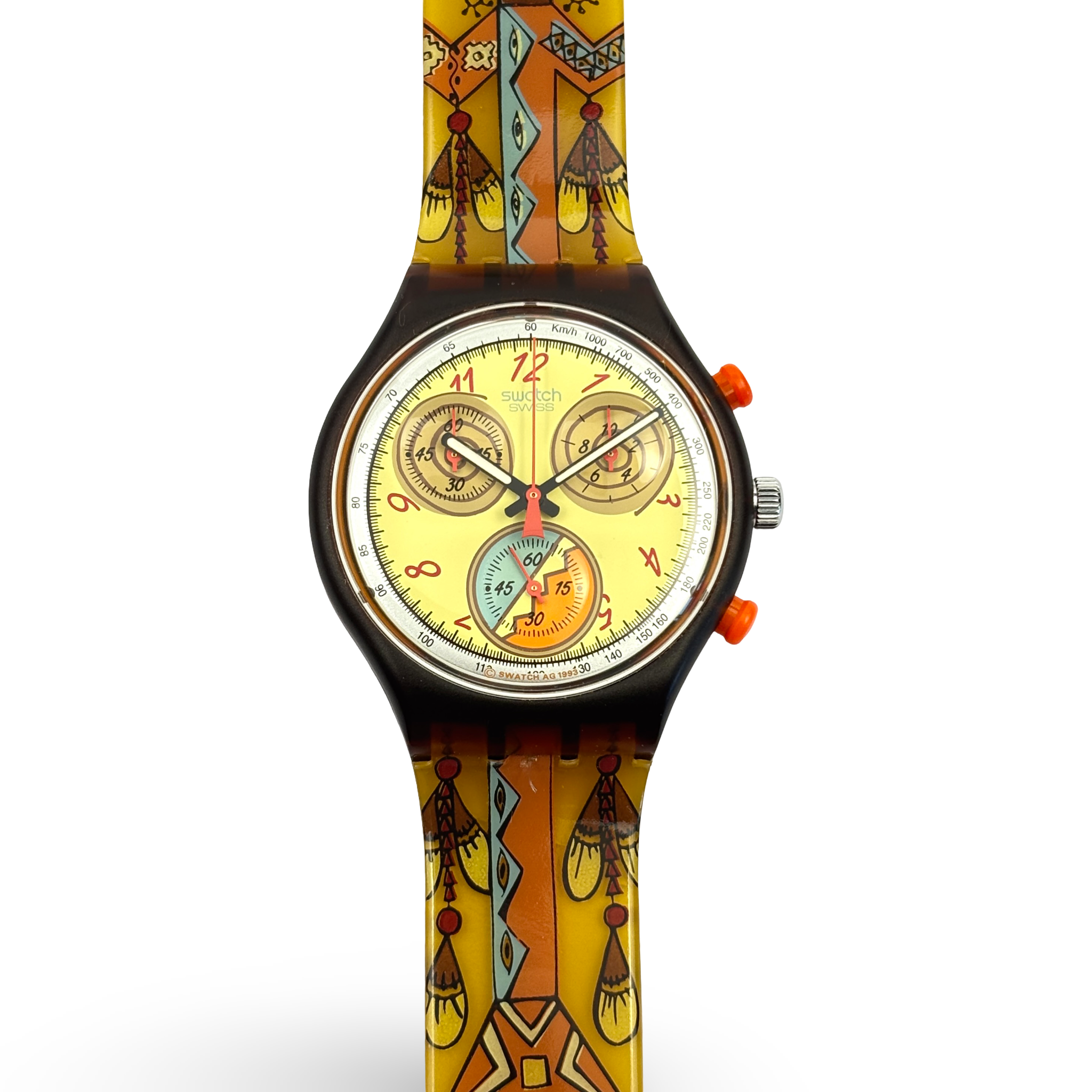 Swatch Chrono – DANCING FEATHERS | Clemens.watch