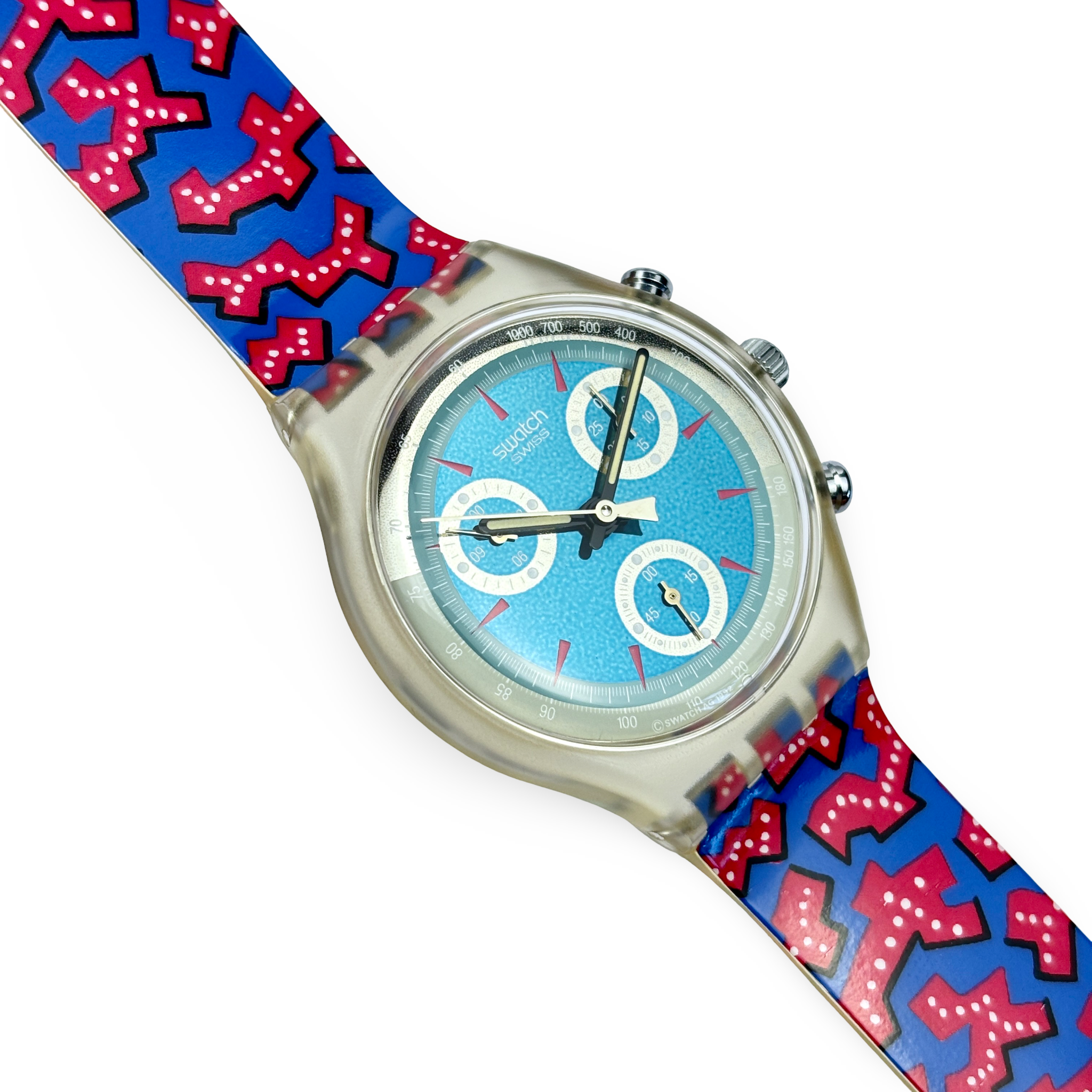 Swatch Chrono – WILD CARD | Ref: SCK100 | NOS