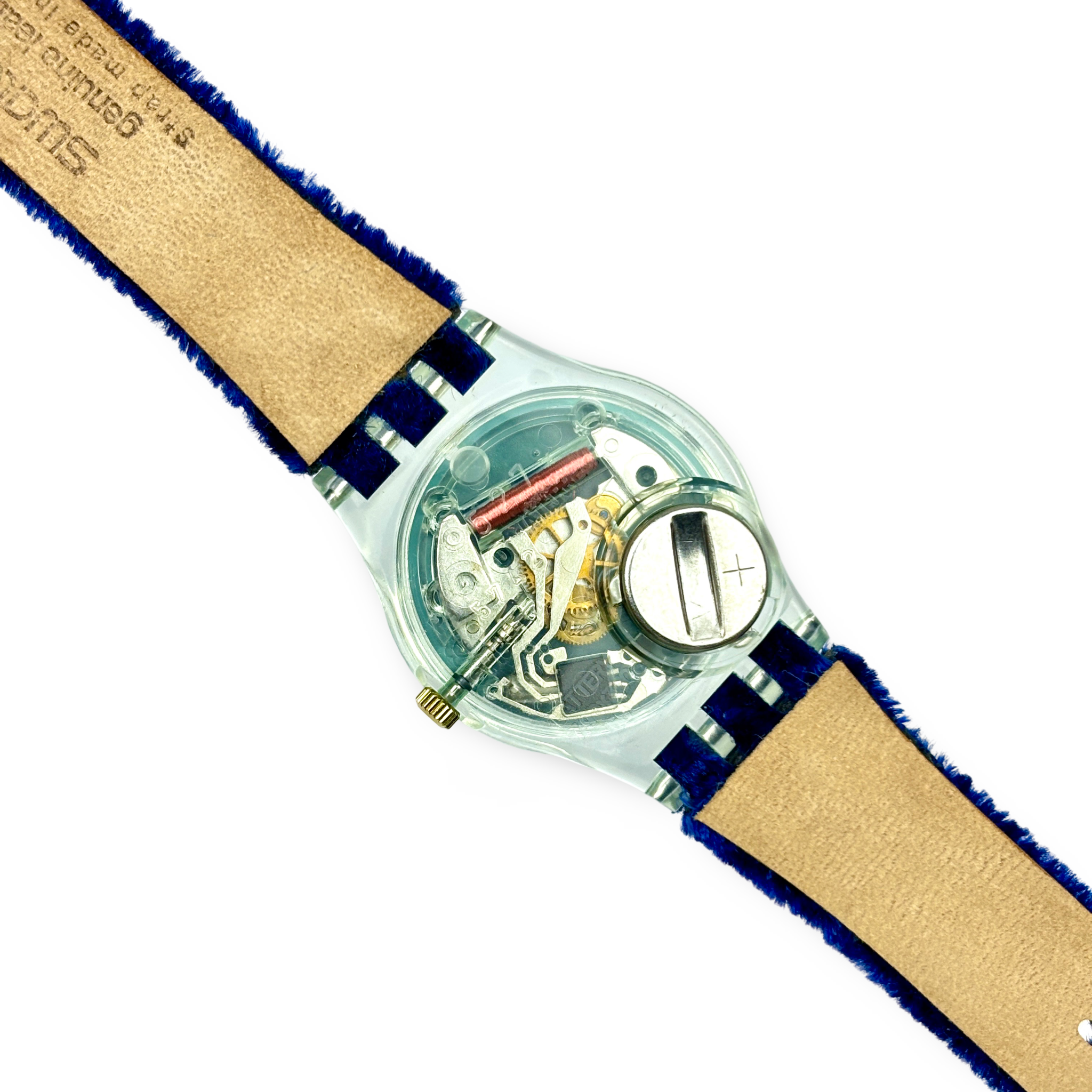 Swatch Lady – CORD ON BLEU | Ref: LG114 | NOS