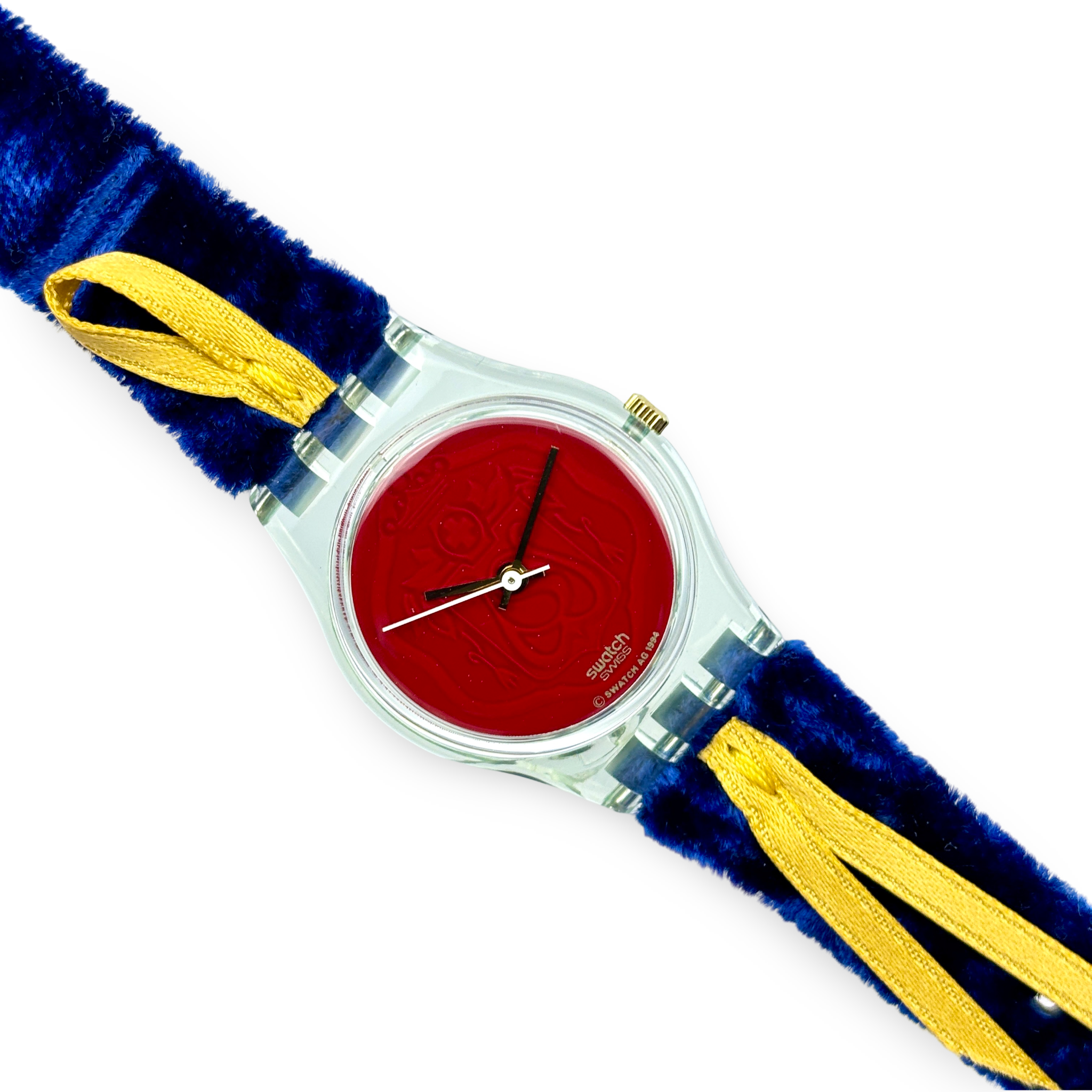 Swatch Lady – CORD ON BLEU | Ref: LG114 | NOS