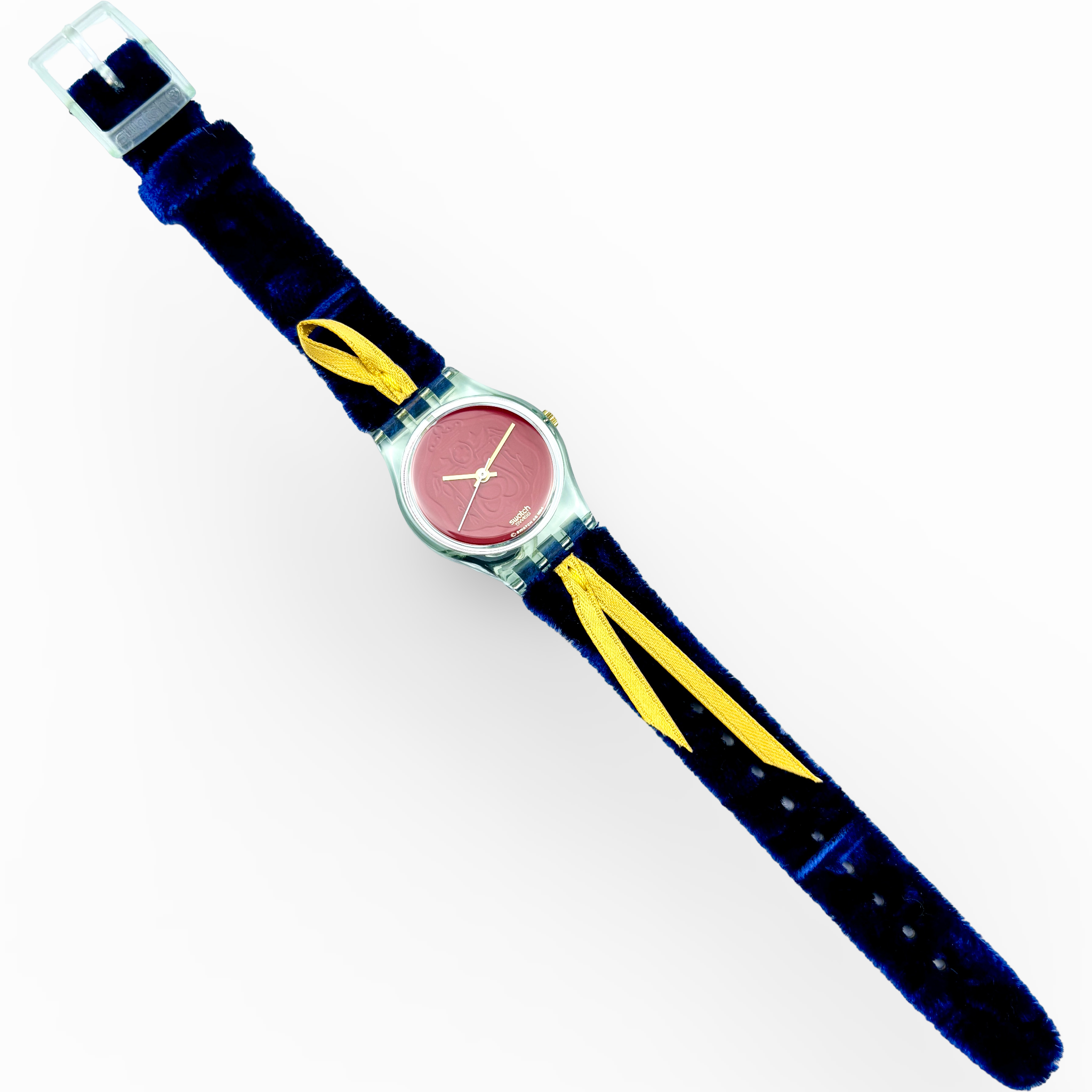 Swatch Lady – CORD ON BLEU | Ref: LG114 | NOS
