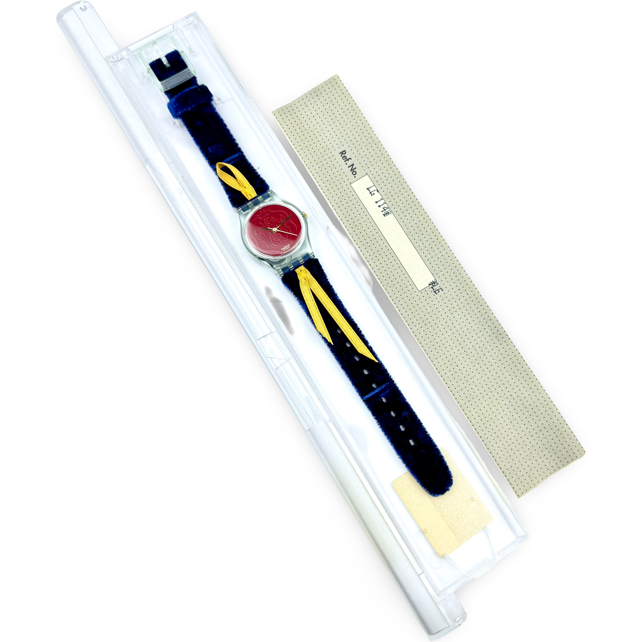 Swatch Lady – CORD ON BLEU | Ref: LG114 | NOS