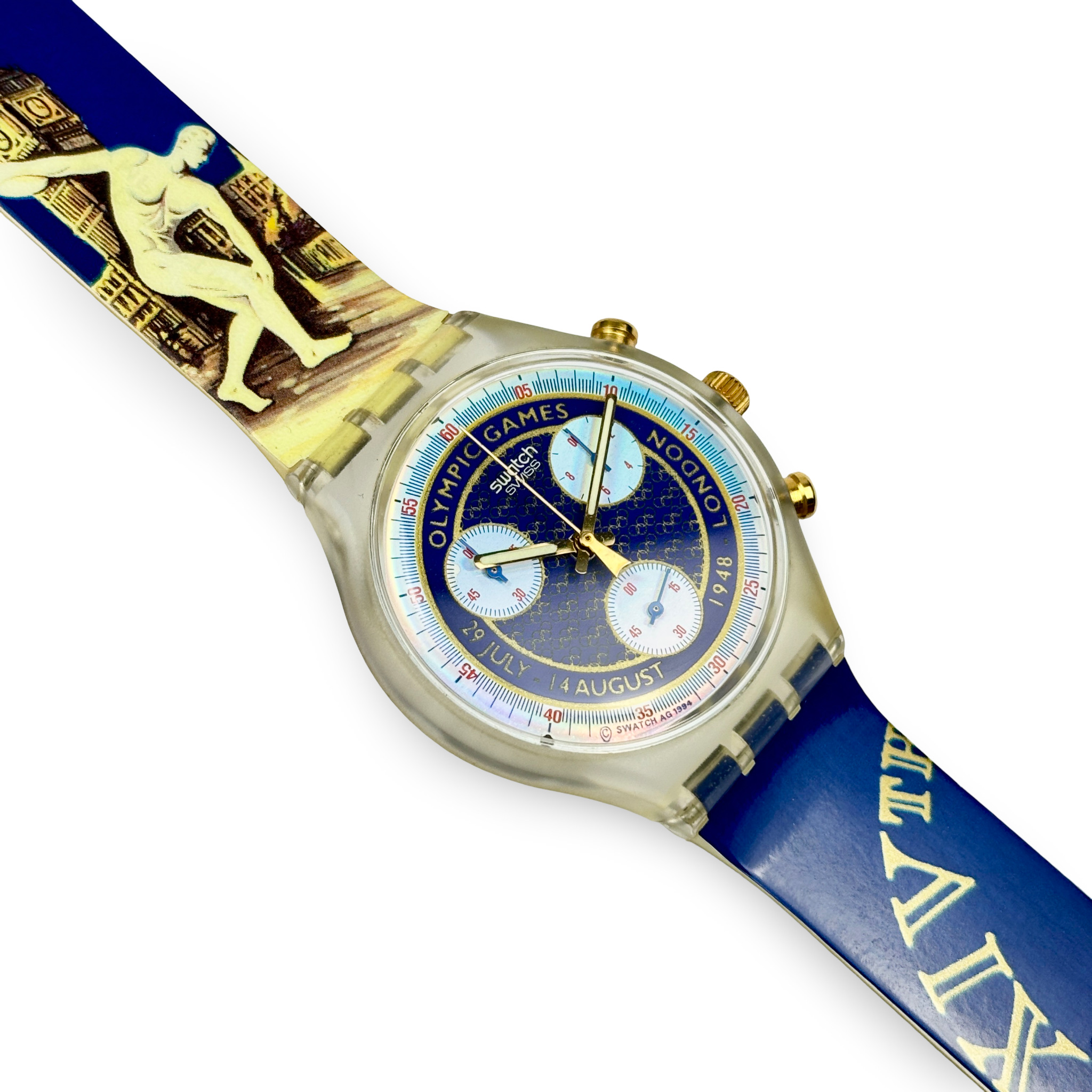Swatch Chrono – LONDON 1948 | Ref: SCZ102 | NOS