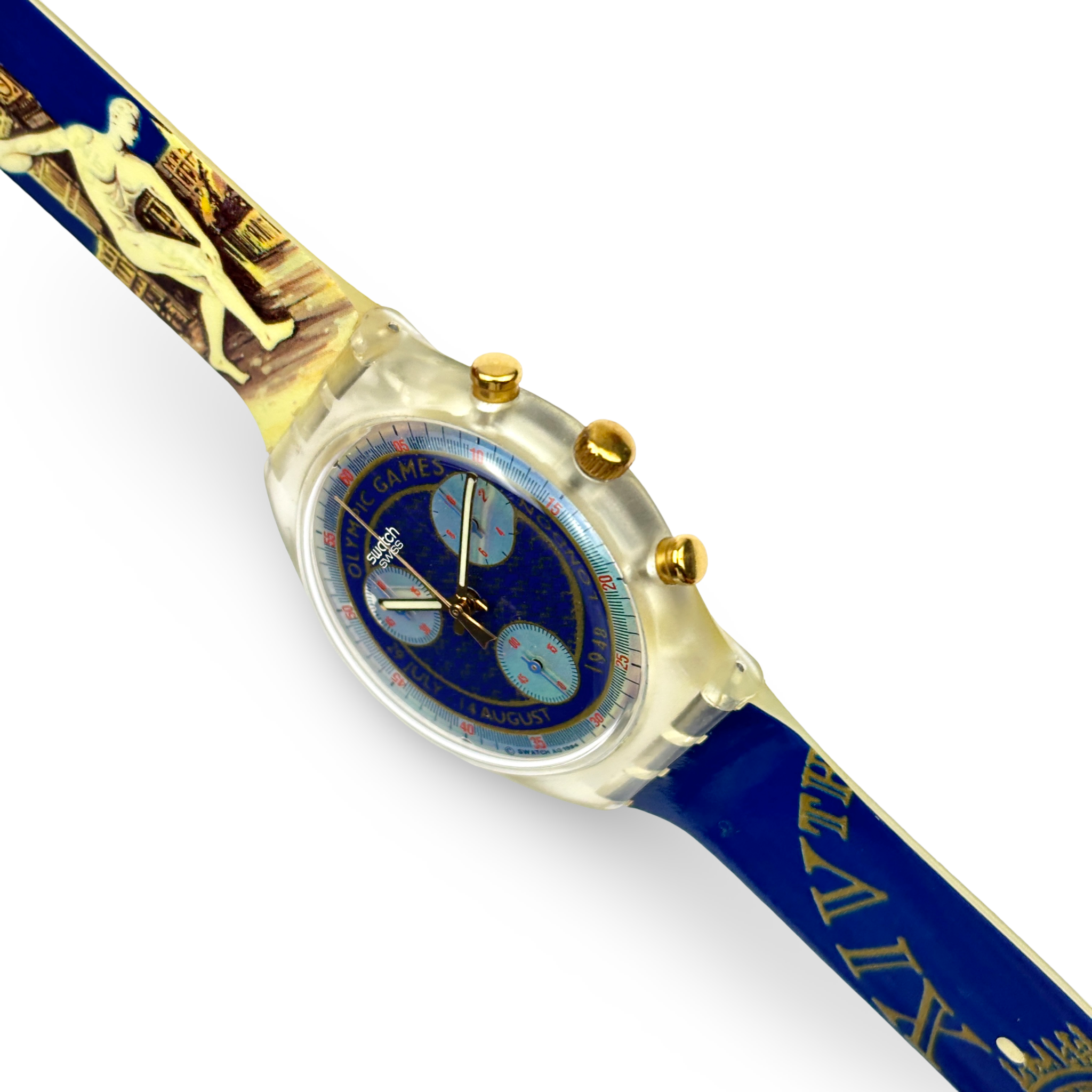 Swatch Chrono – LONDON 1948 | Ref: SCZ102 | NOS