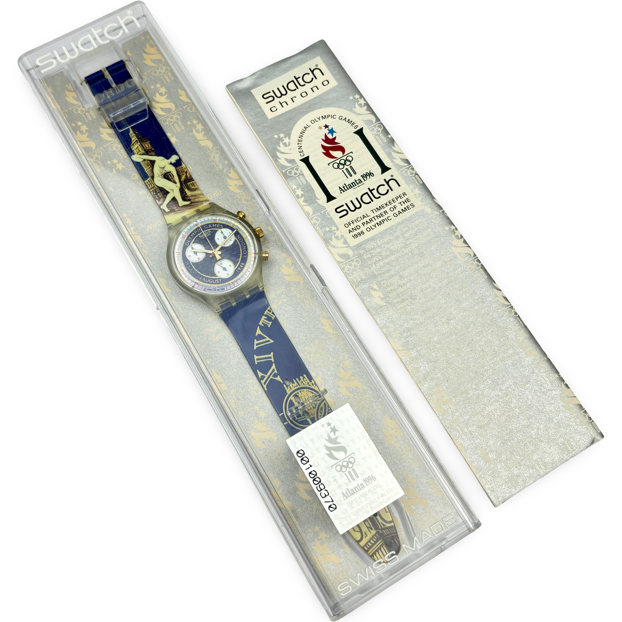 Swatch Chrono – LONDON 1948 | Ref: SCZ102 | NOS