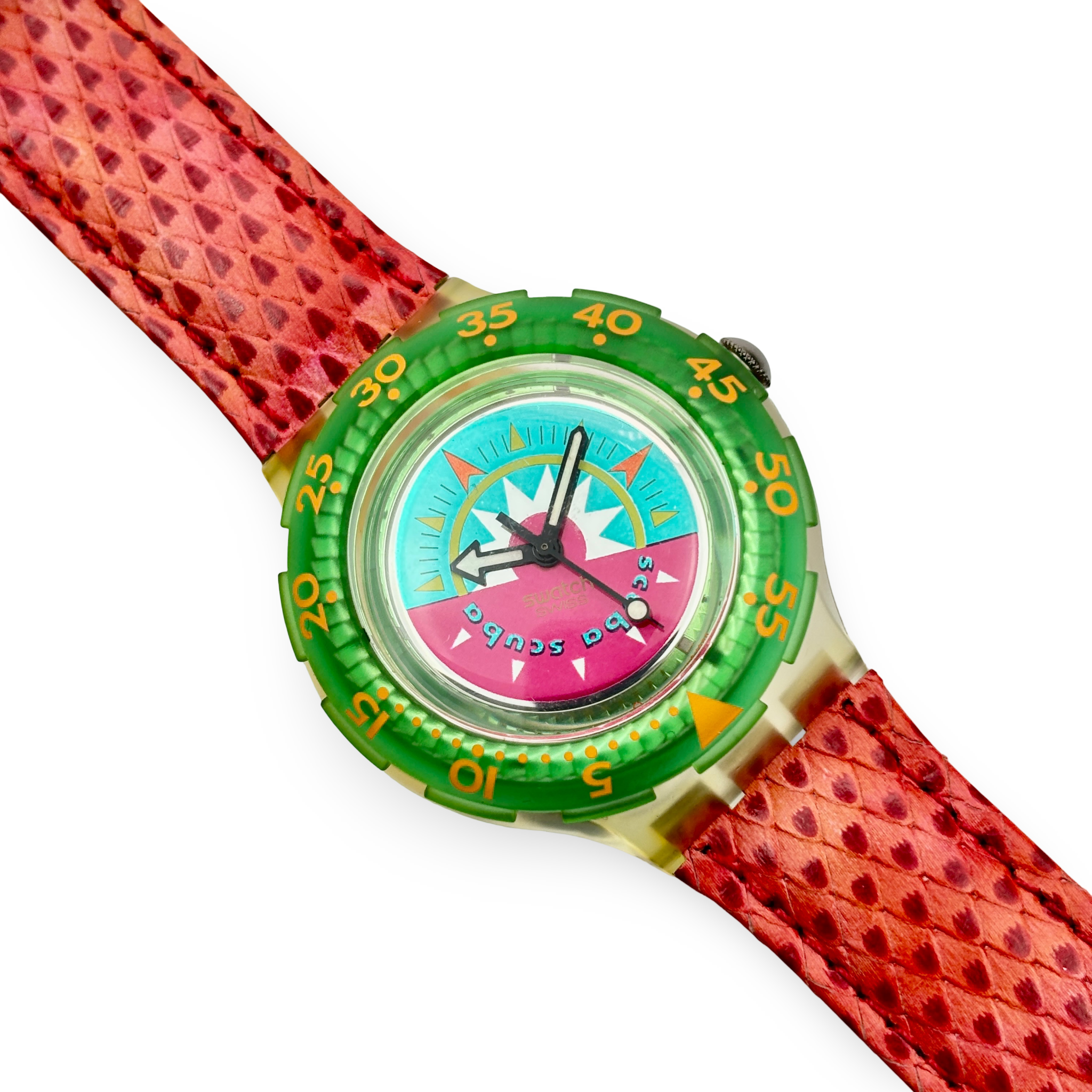 Swatch Scuba – TIPPING COMPASS | Ref: SDL111 | NOS