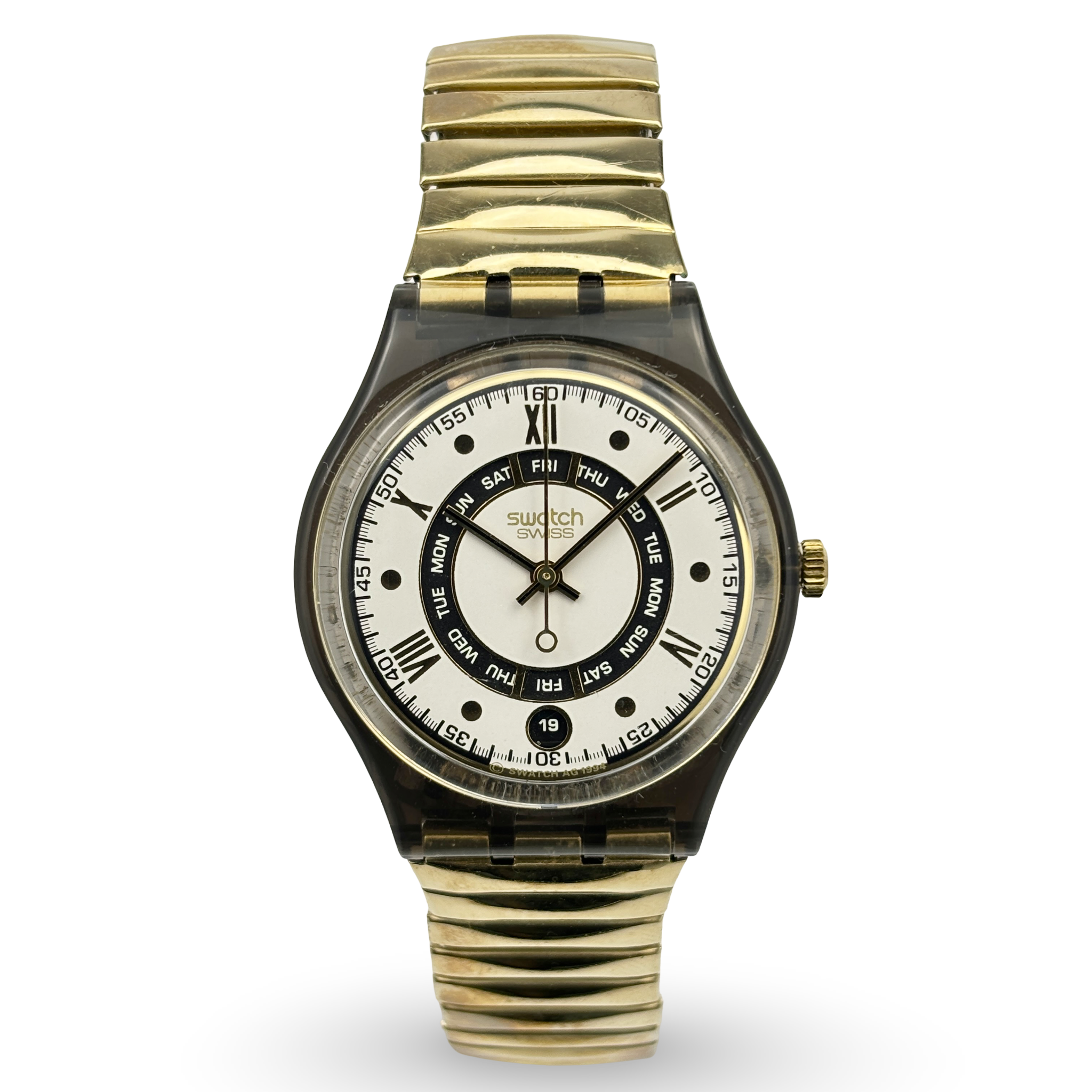 Swatch Gent – GROSSER NOUGAT | Ref: GM710 NOS