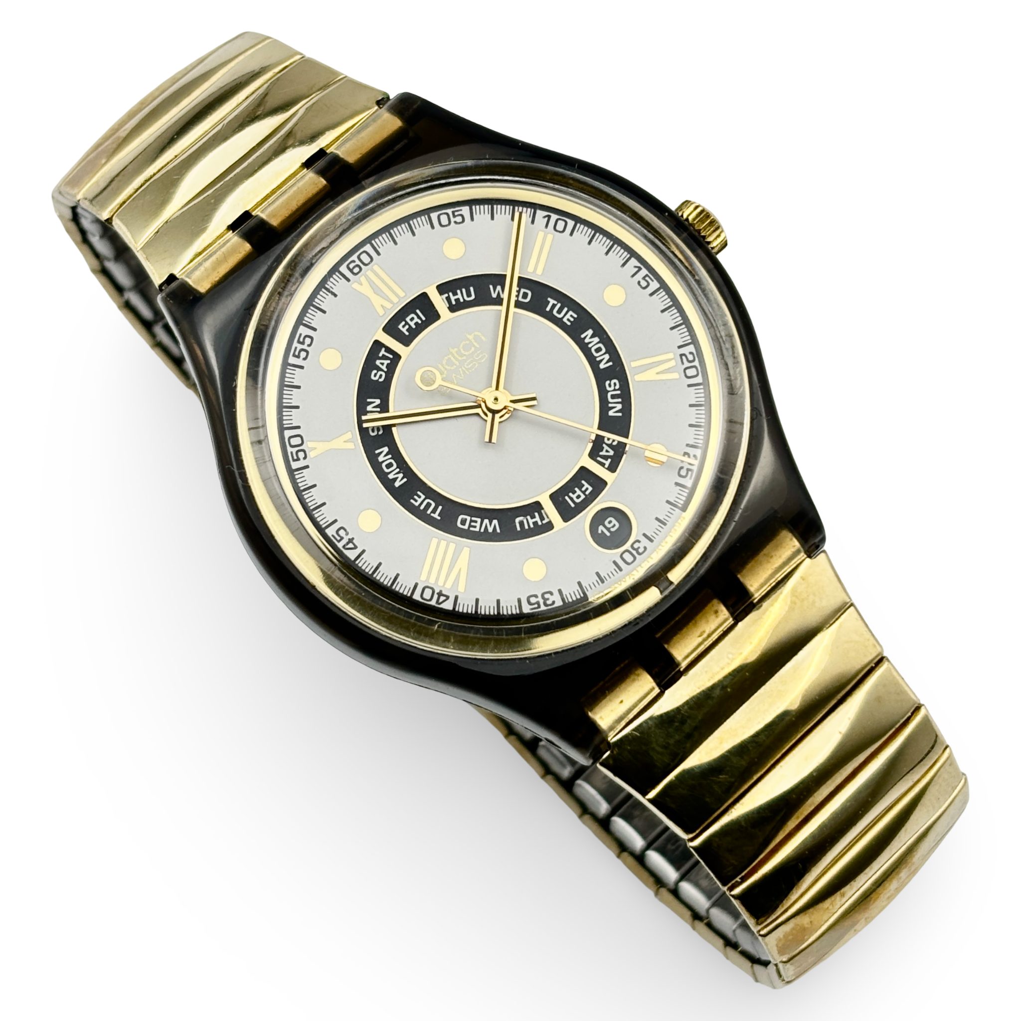 Swatch Gent – GROSSER NOUGAT | Ref: GM710 NOS