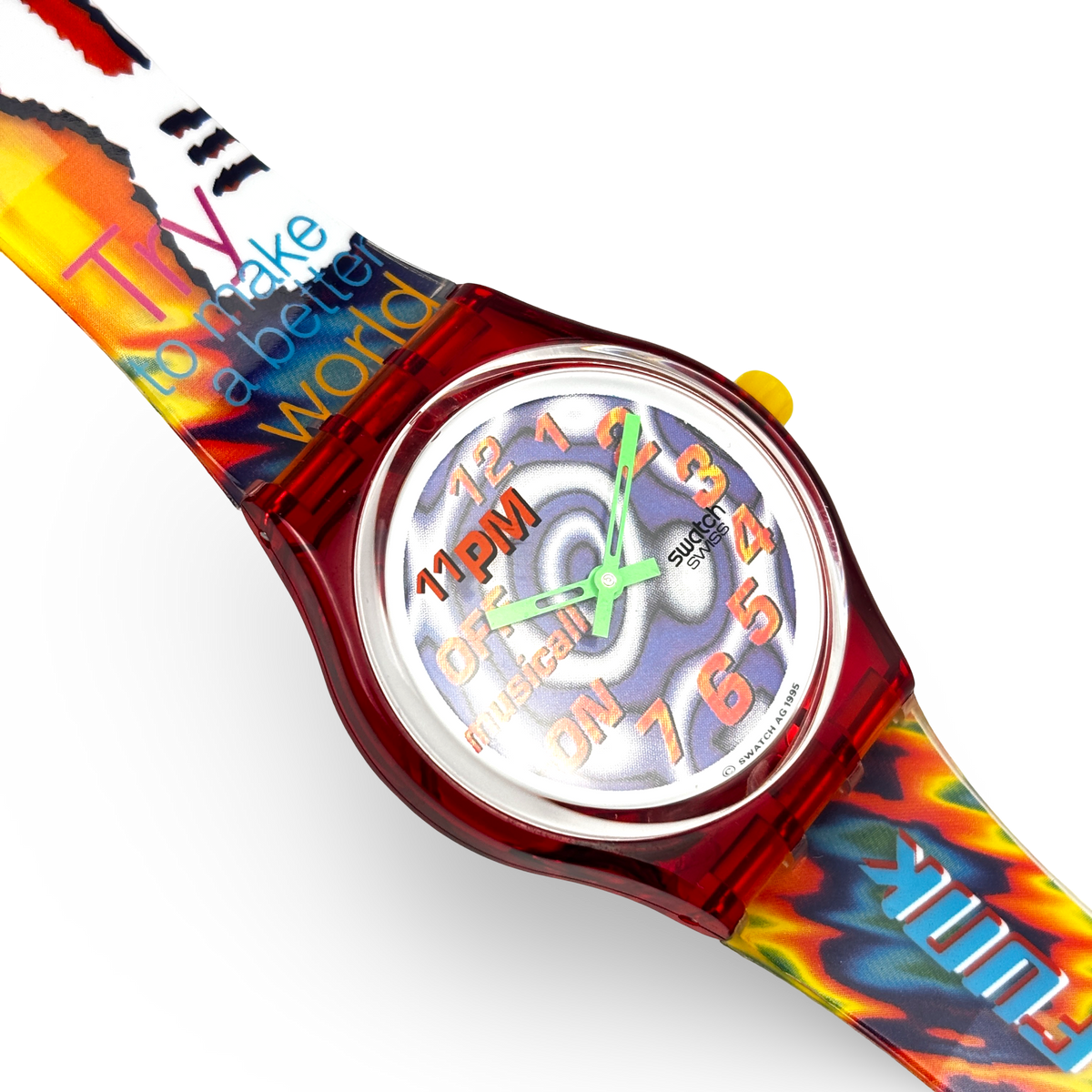Swatch Musicall – 11PM by Paulo Mendonca - 1995 | Ref: SLZ103 - NOS