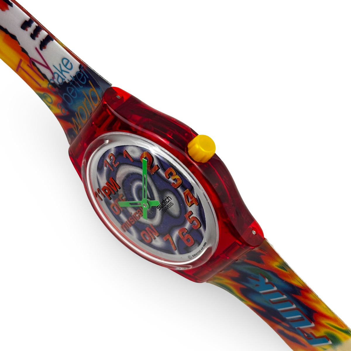Swatch Musicall – 11PM by Paulo Mendonca - 1995 | Ref: SLZ103 - NOS