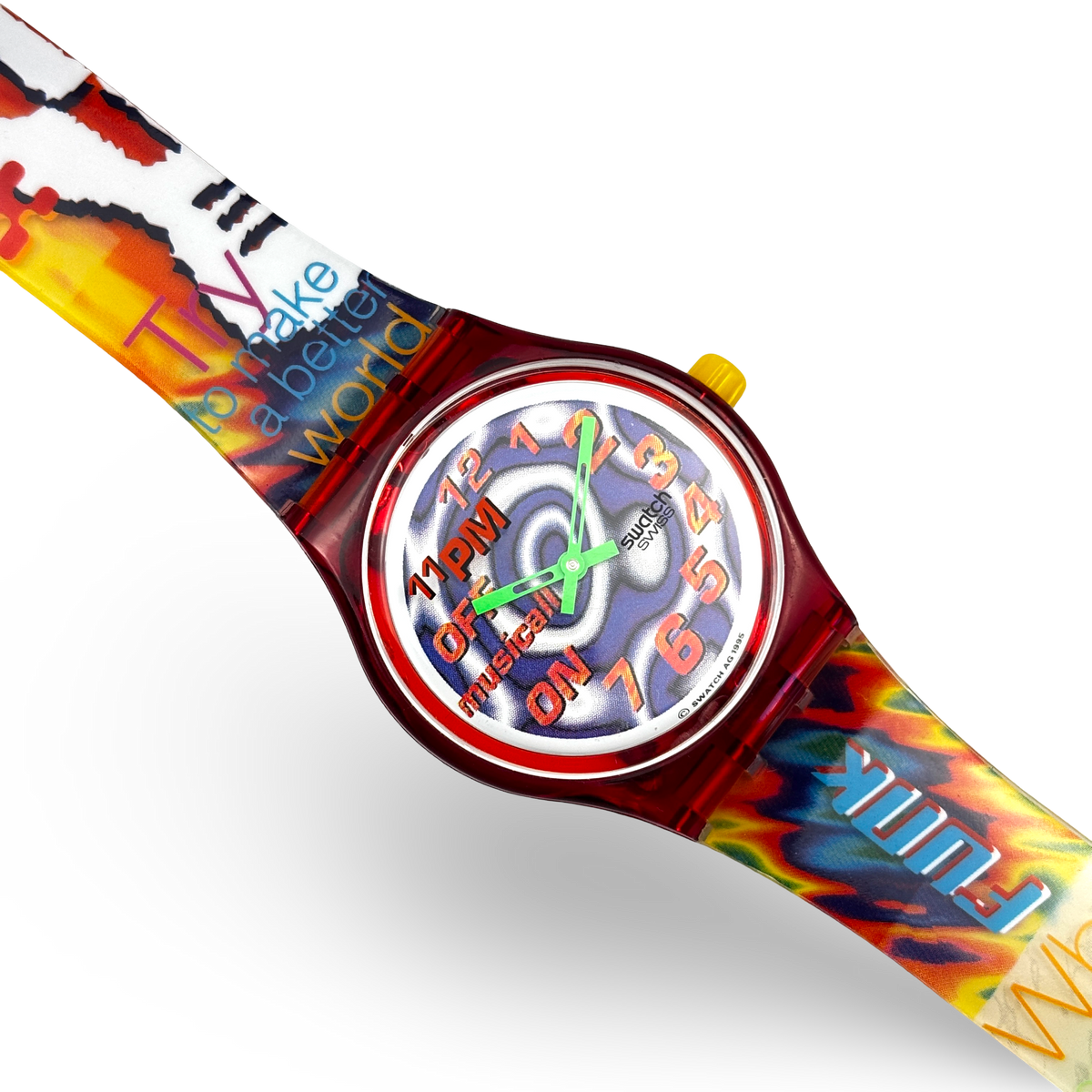 Swatch Musicall – 11PM by Paulo Mendonca - 1995 | Ref: SLZ103 - NOS