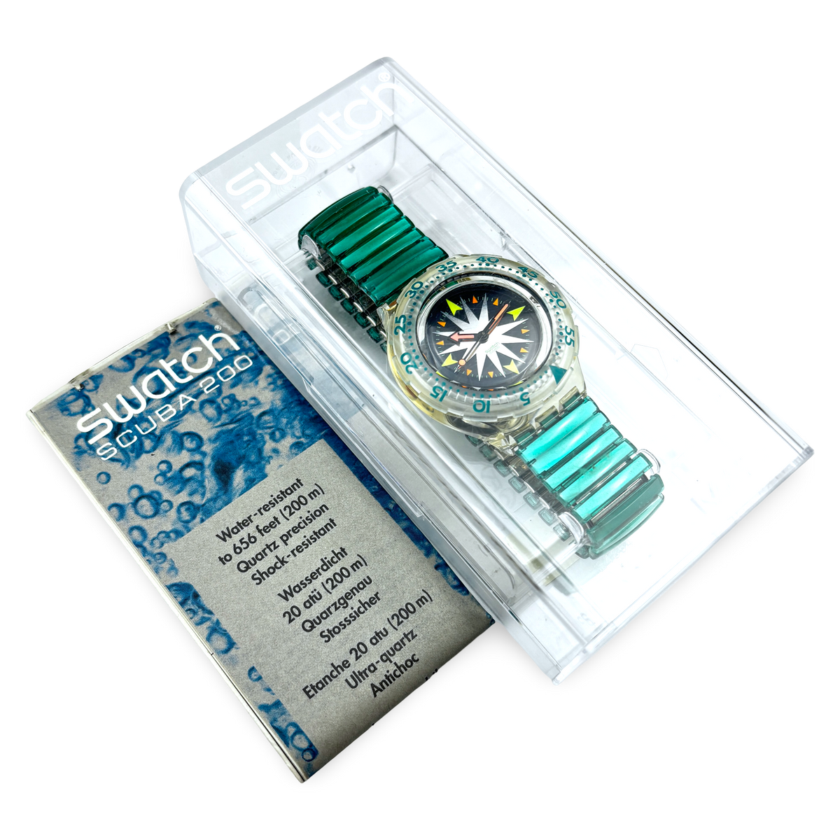Swatch Scuba – MINT DROP - 1993 | Ref: SDK109 - NOS