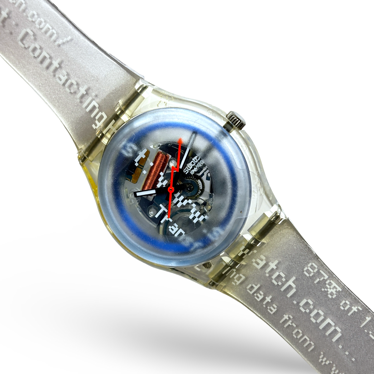 Swatch Gent Access – CYBER.COMANDER - 2000 | Ref: SKK114 - NOS
