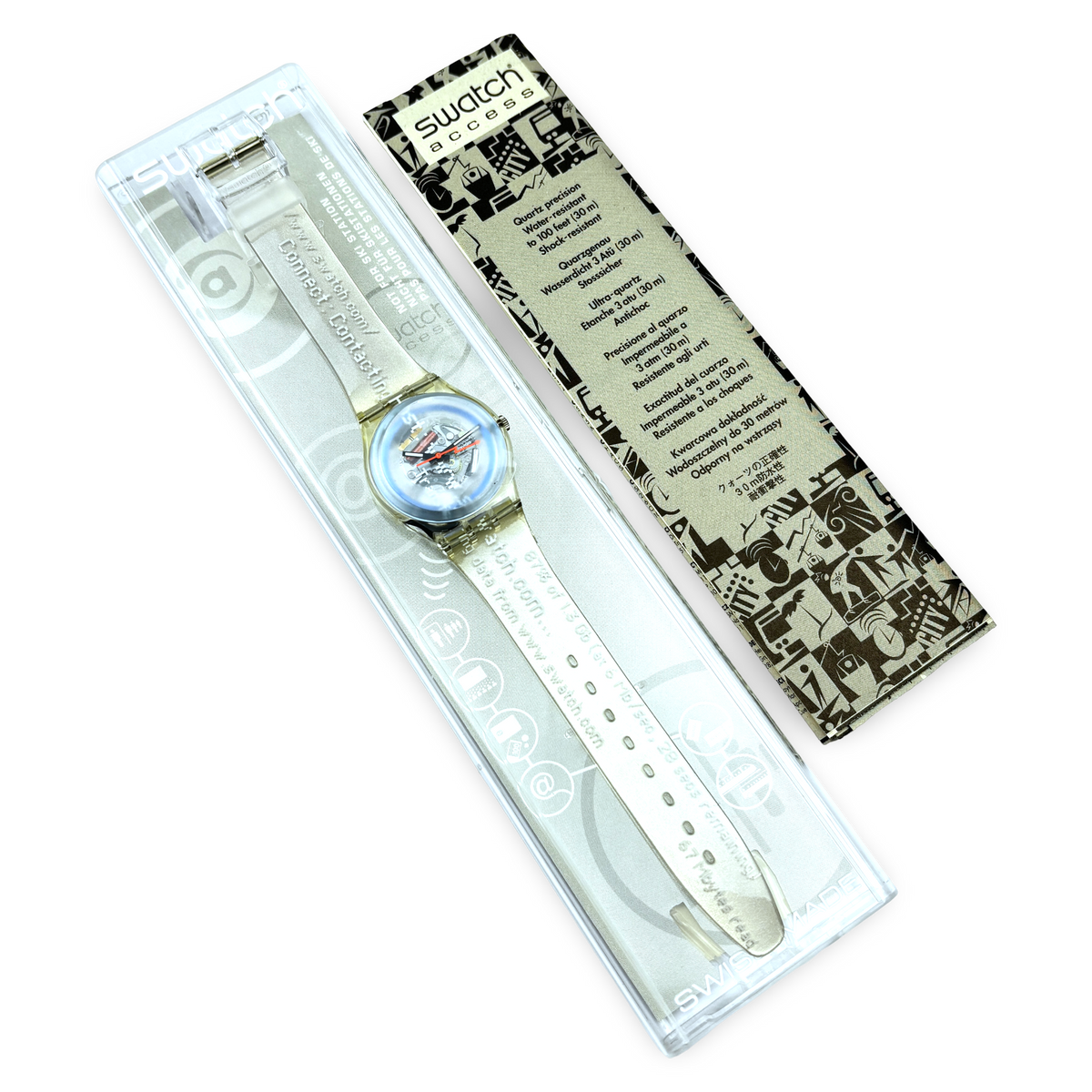 Swatch Gent Access – CYBER.COMANDER - 2000 | Ref: SKK114 - NOS