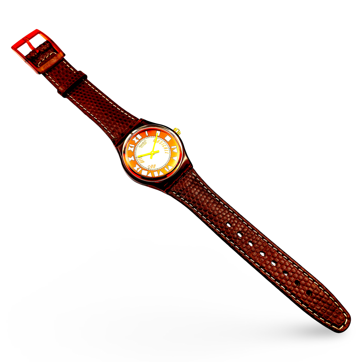 Swatch Musicall – BROWN PIANO - 1994 | Ref: SLF100 - NOS