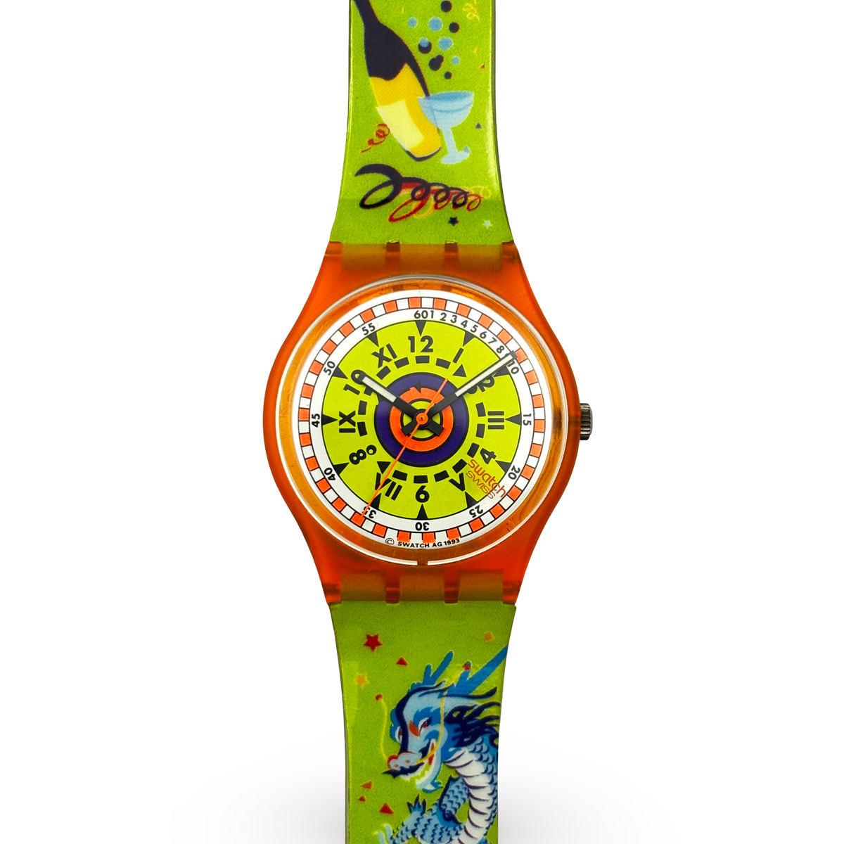 Swatch Gent – Singapore Millennium Mania SEA TRAFFIC - Special 1999 | Ref: GO101C - NOS