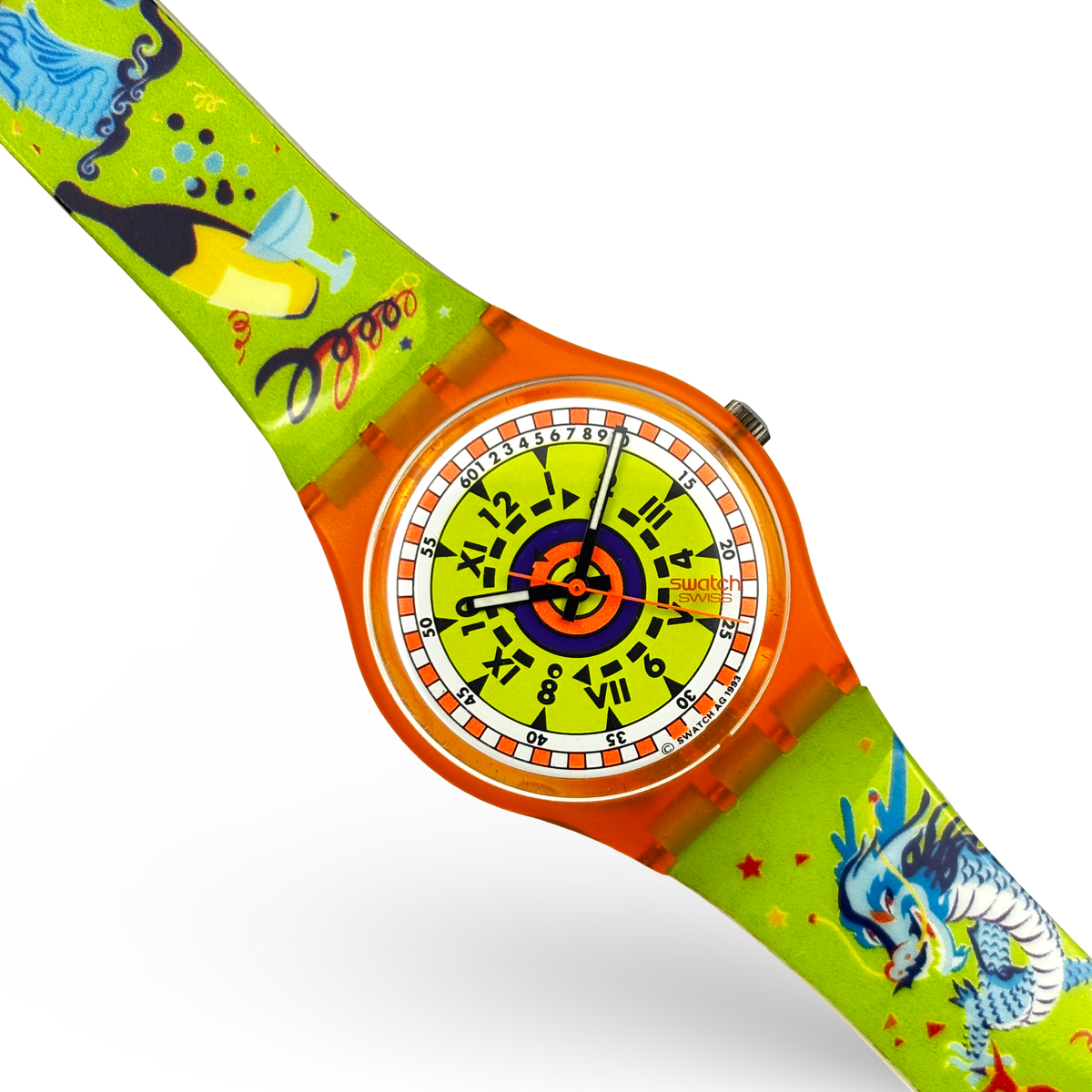 Swatch Gent – Singapore Millennium Mania SEA TRAFFIC - Special 1999 | Ref: GO101C - NOS
