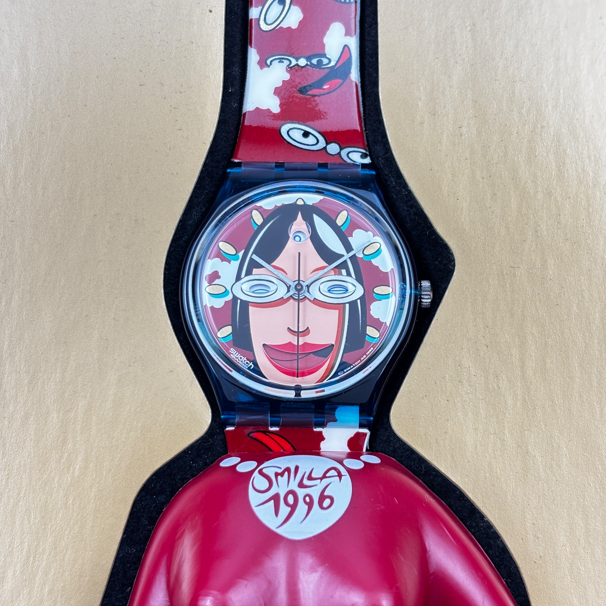 Swatch Gent – SMILLA - Clubspecial 1996 | Ref: GZ701 - Full Set - NOS