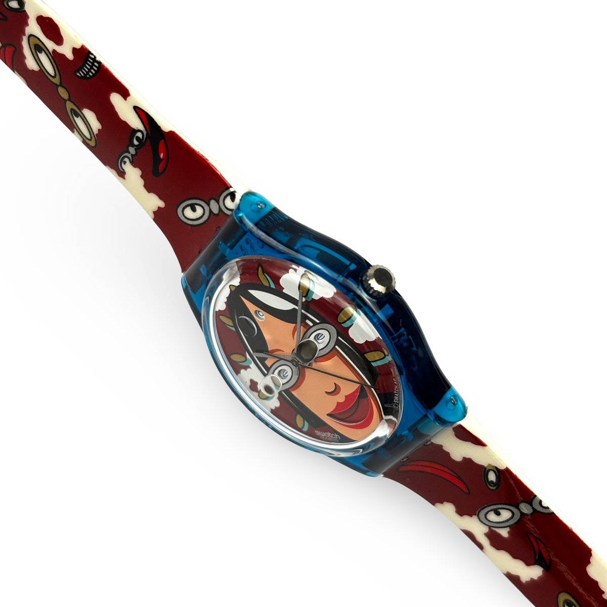 Swatch Gent – SMILLA - Clubspecial 1996 | Ref: GZ701 - Full Set - NOS