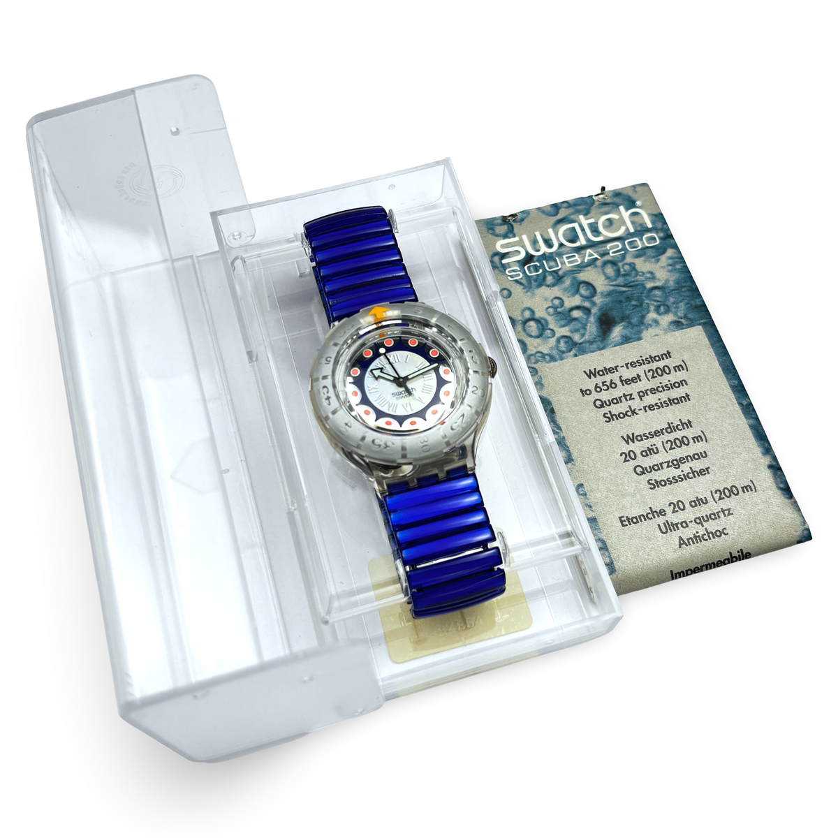 Swatch Scuba - SPARK VESSEL - 1994 | Ref: SDK116 - Full Set - NOS