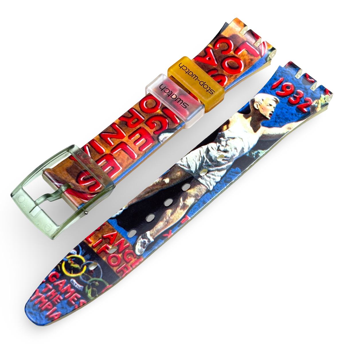 Swatch Armband - 17 mm - LOS ANGELES 1932 - Ref: ASSZ100 - NOS