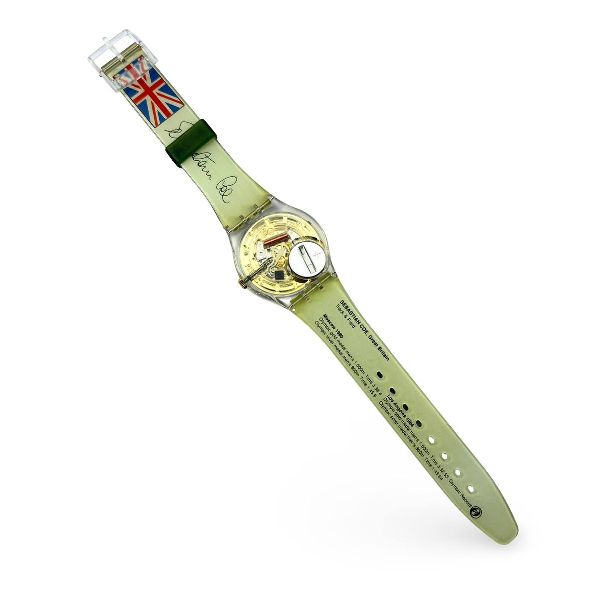 Swatch Gent – SEBASTIAN COE - Olympia Special 1996 | Ref: GZ149- NOS