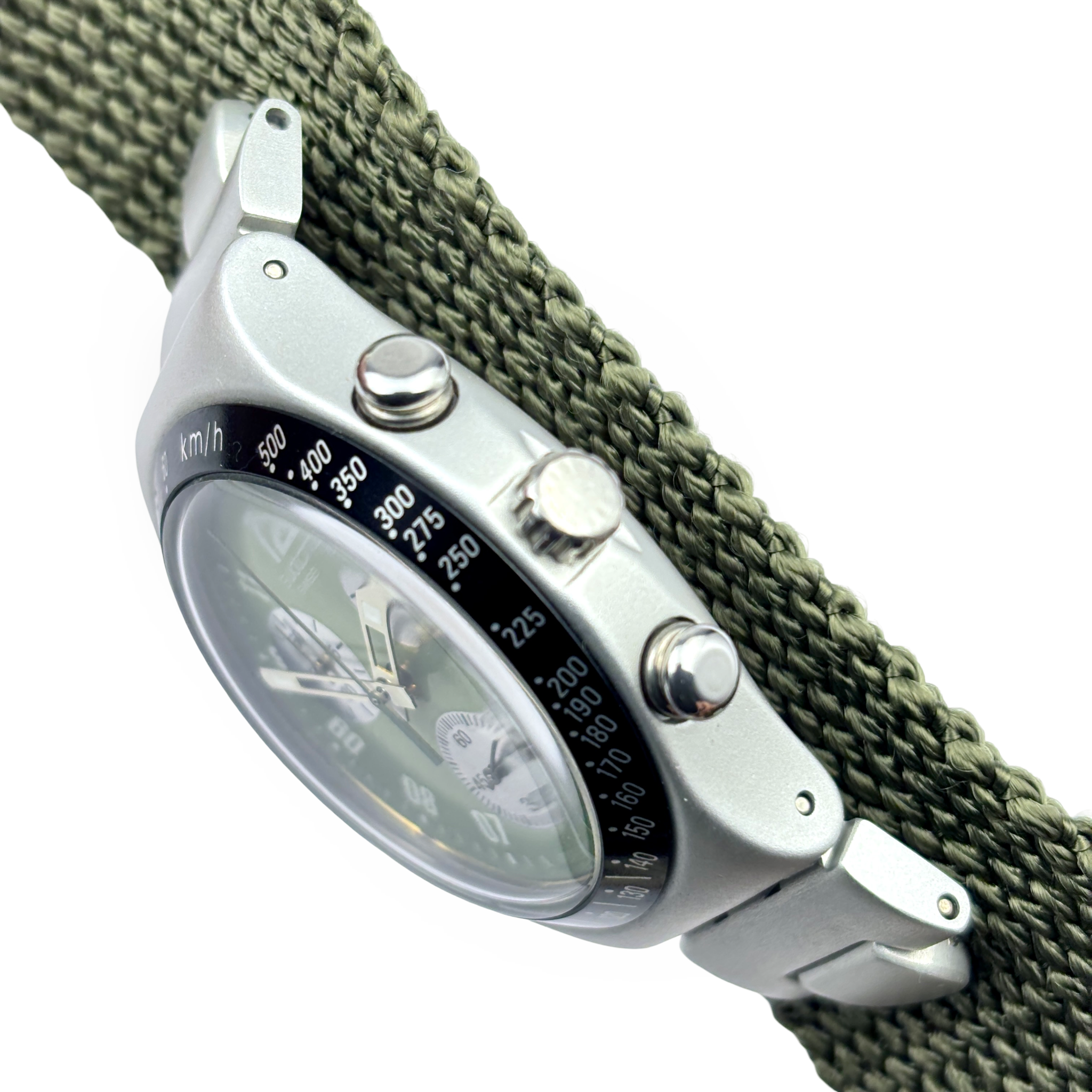 Swatch Irony Chrono – Bravely (YCS4018) mit Box & Papieren - NOS