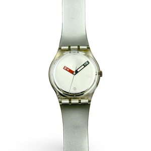 Swatch Gent – MOMA Grey (GZ406) mit Box & Papieren NOS