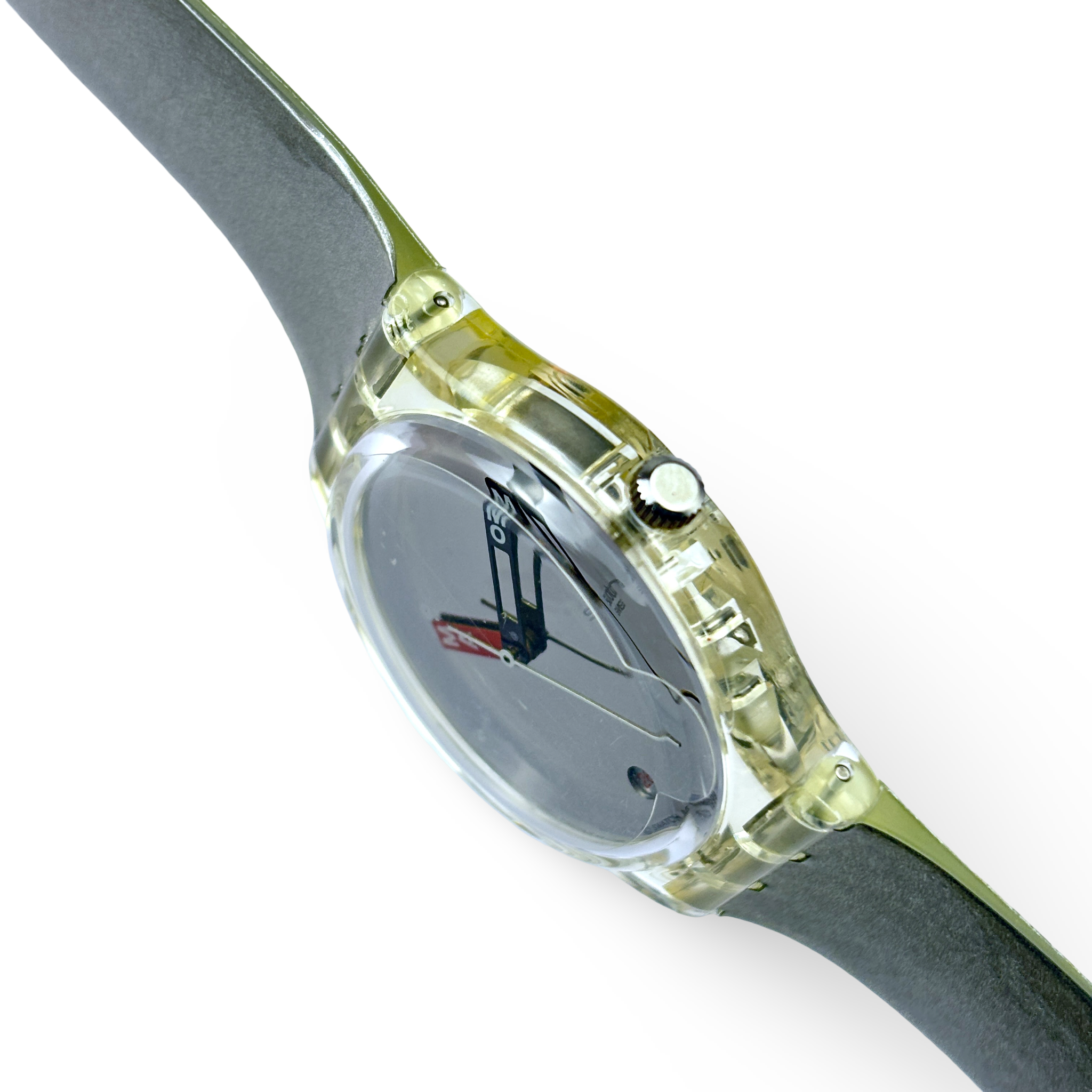 Swatch Gent – MOMA Grey (GZ406) mit Box & Papieren NOS