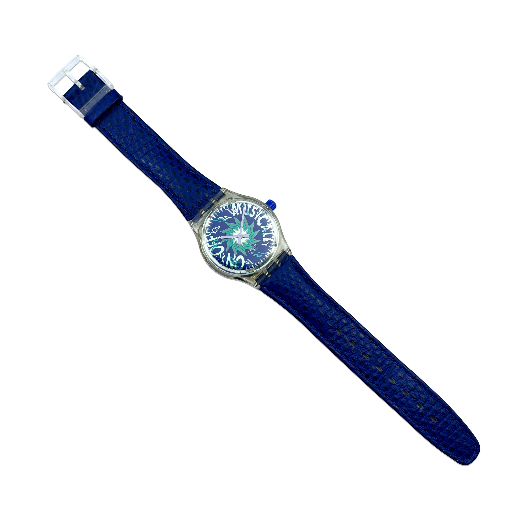 Swatch Musicall – TONE IN BLUE (SLK100) - NOS