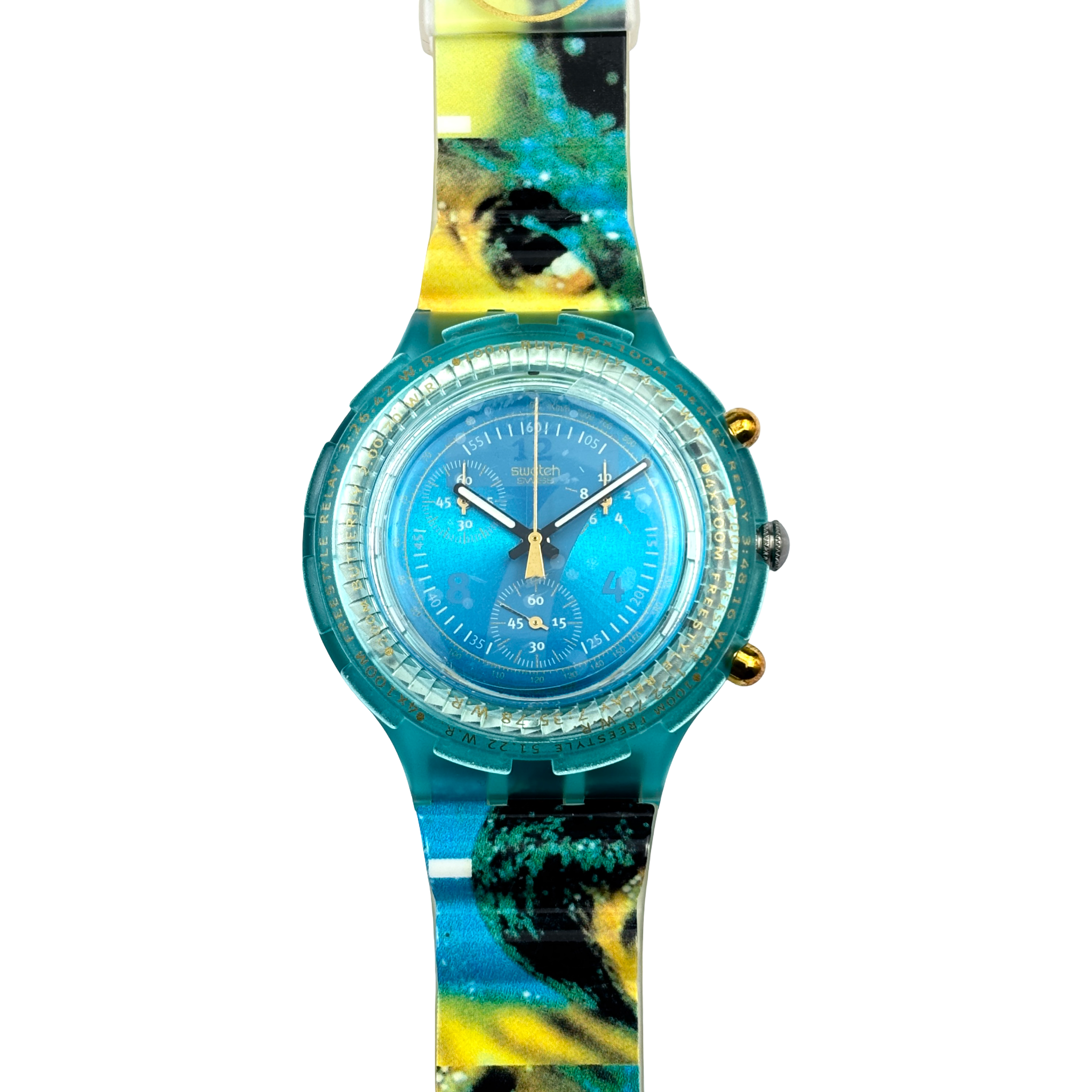 Swatch Aqua Chrono – MARK SPITZ (SBZ103) - NOS