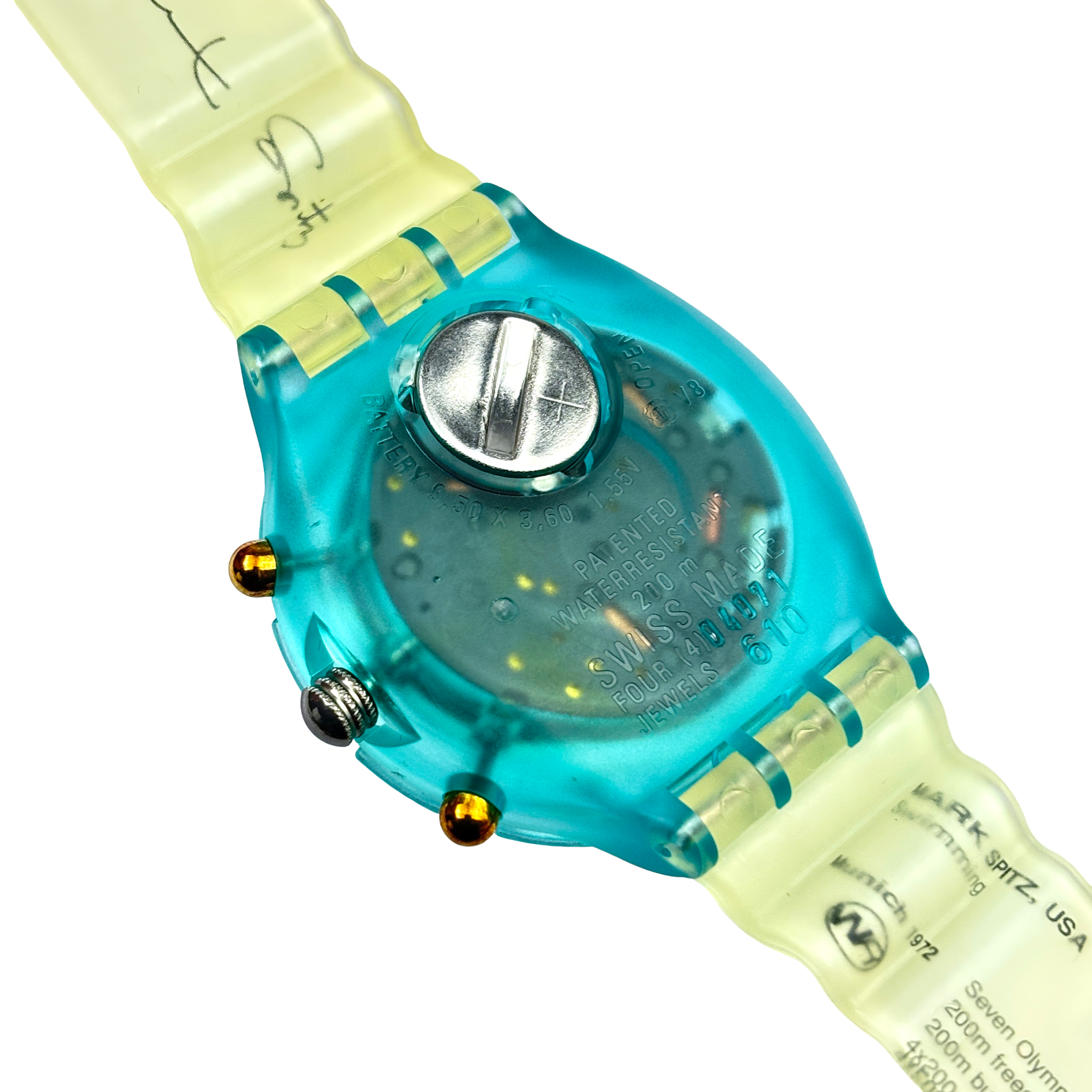 Swatch Aqua Chrono – MARK SPITZ (SBZ103) - NOS