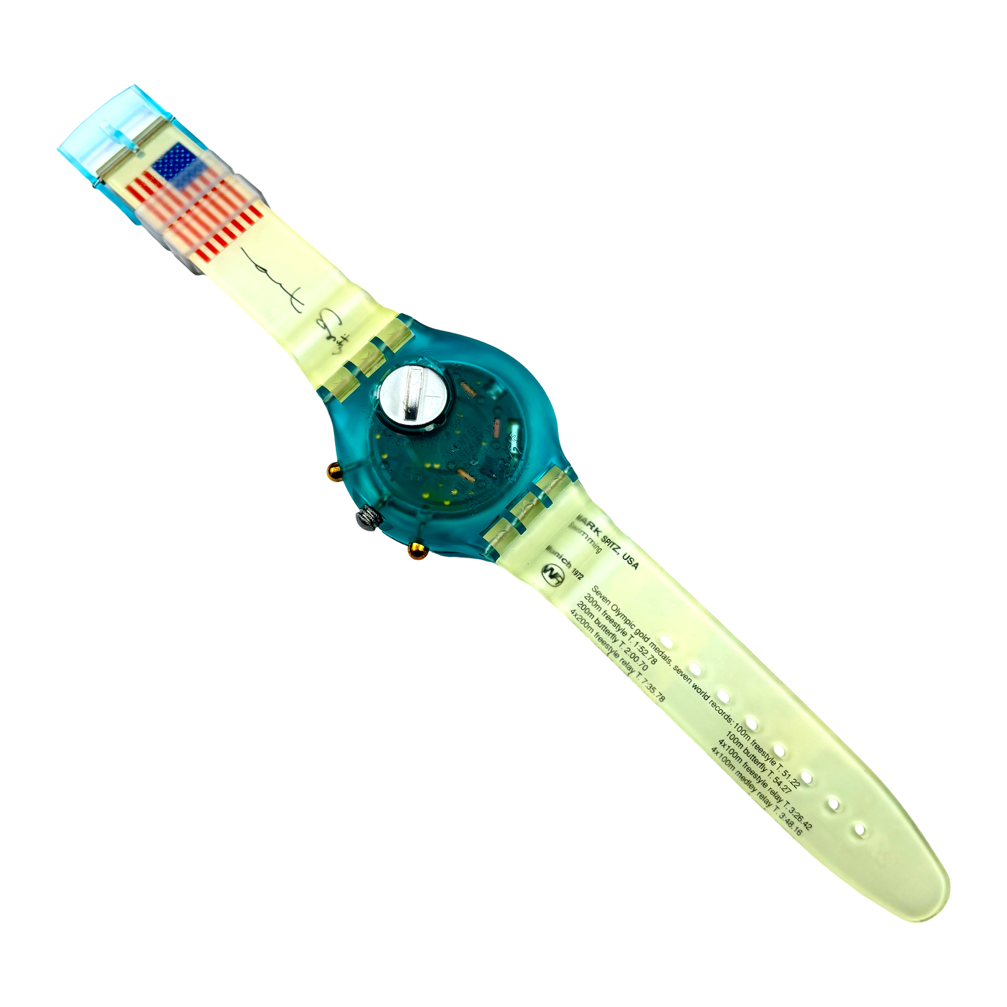 Swatch Aqua Chrono – MARK SPITZ (SBZ103) - NOS