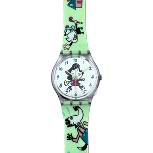 Swatch Gent – HAPPINESS (GP116) mit Box & Papieren NOS