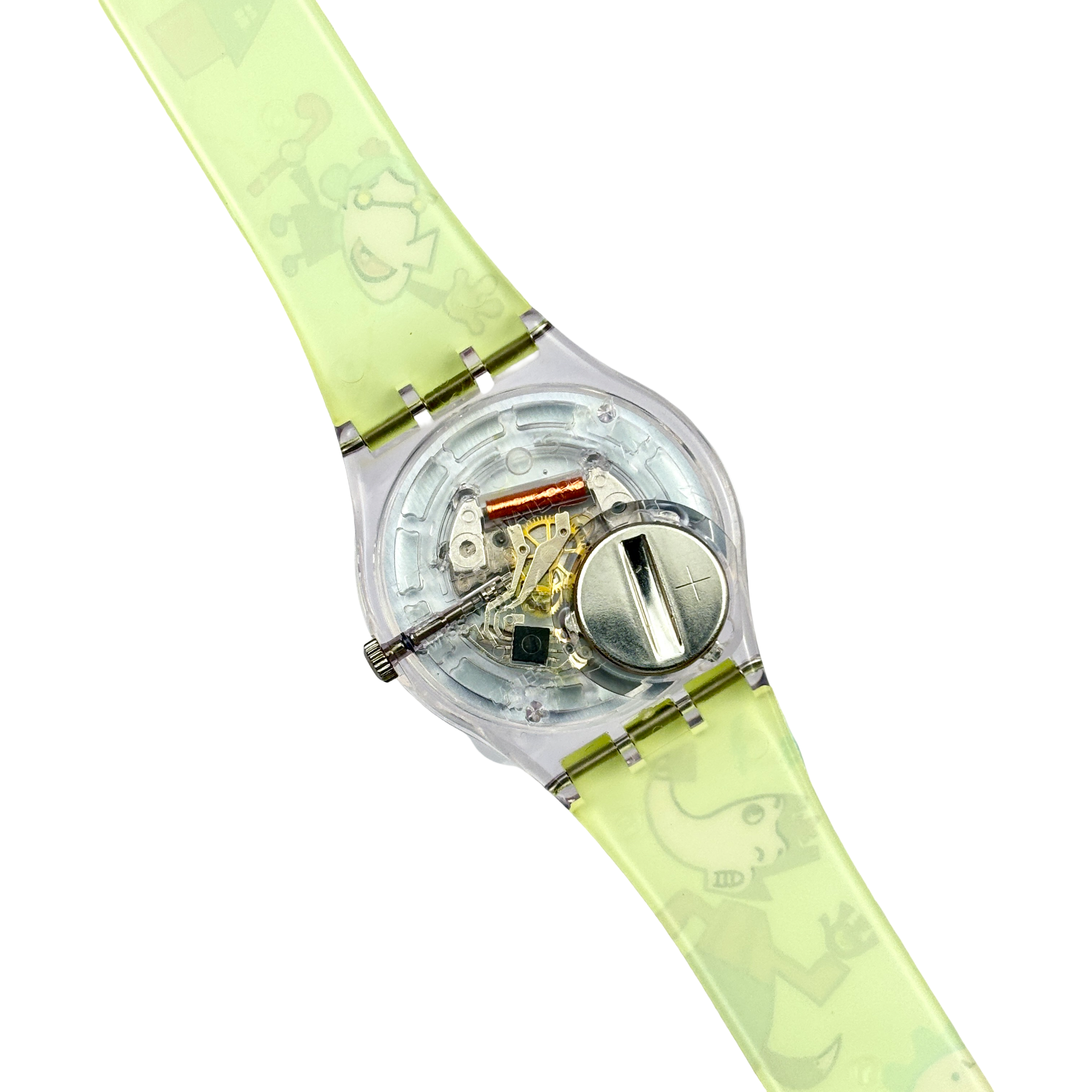 Swatch Gent – HAPPINESS (GP116) mit Box & Papieren NOS