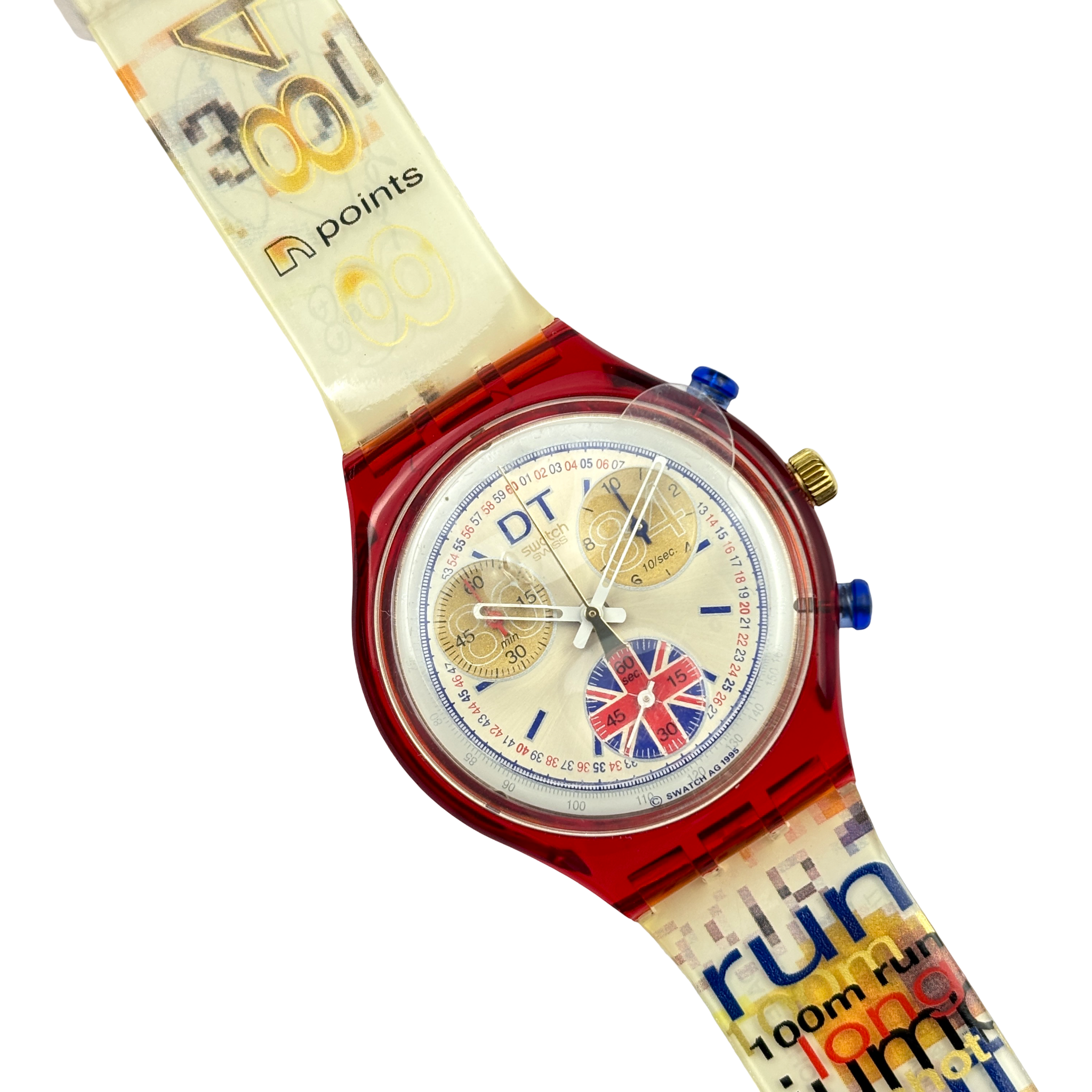 Swatch Chrono – DALEY THOMPSON (SCZ105) NOS