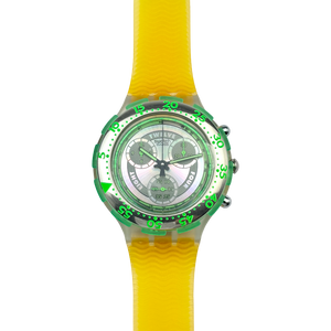 Swatch Aqua Chrono – SIRENA (SBK101) mit Box & Papieren NOS