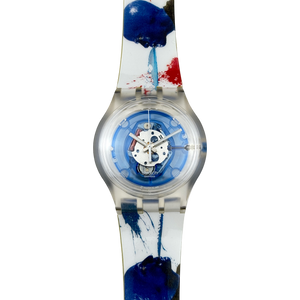 Swatch New Gent - BLUE (BLUE MAN GROUP) | SUJK104C | mit Box & Papieren | NOS